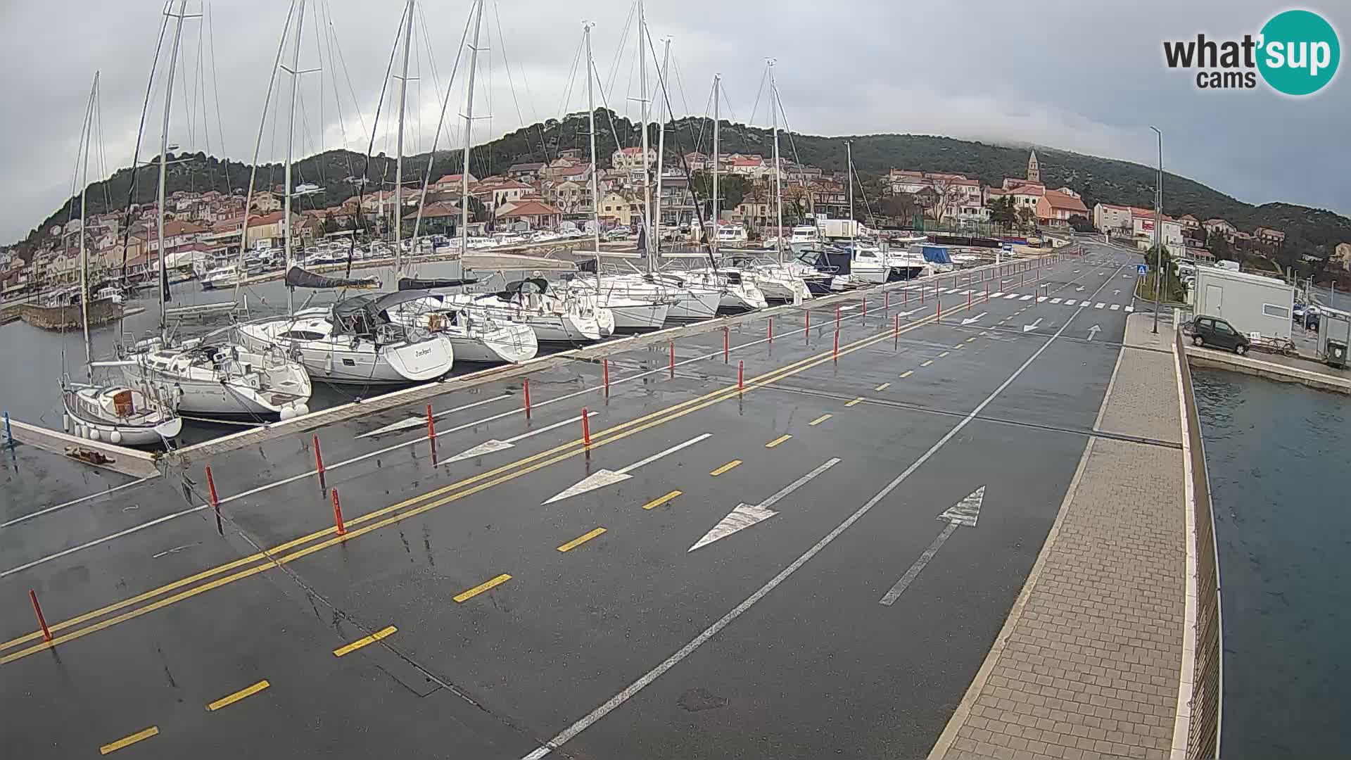 Dalmatie Tkon Traversier – webcams Croatie