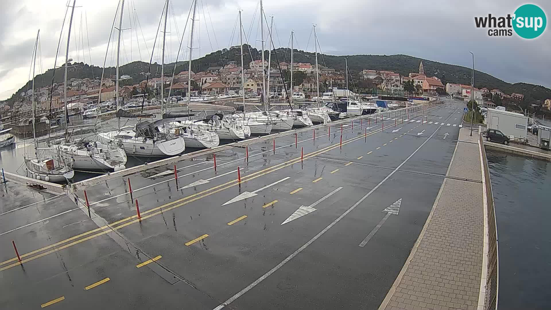 Dalmacia Tkon Transportar- webcams Croacia