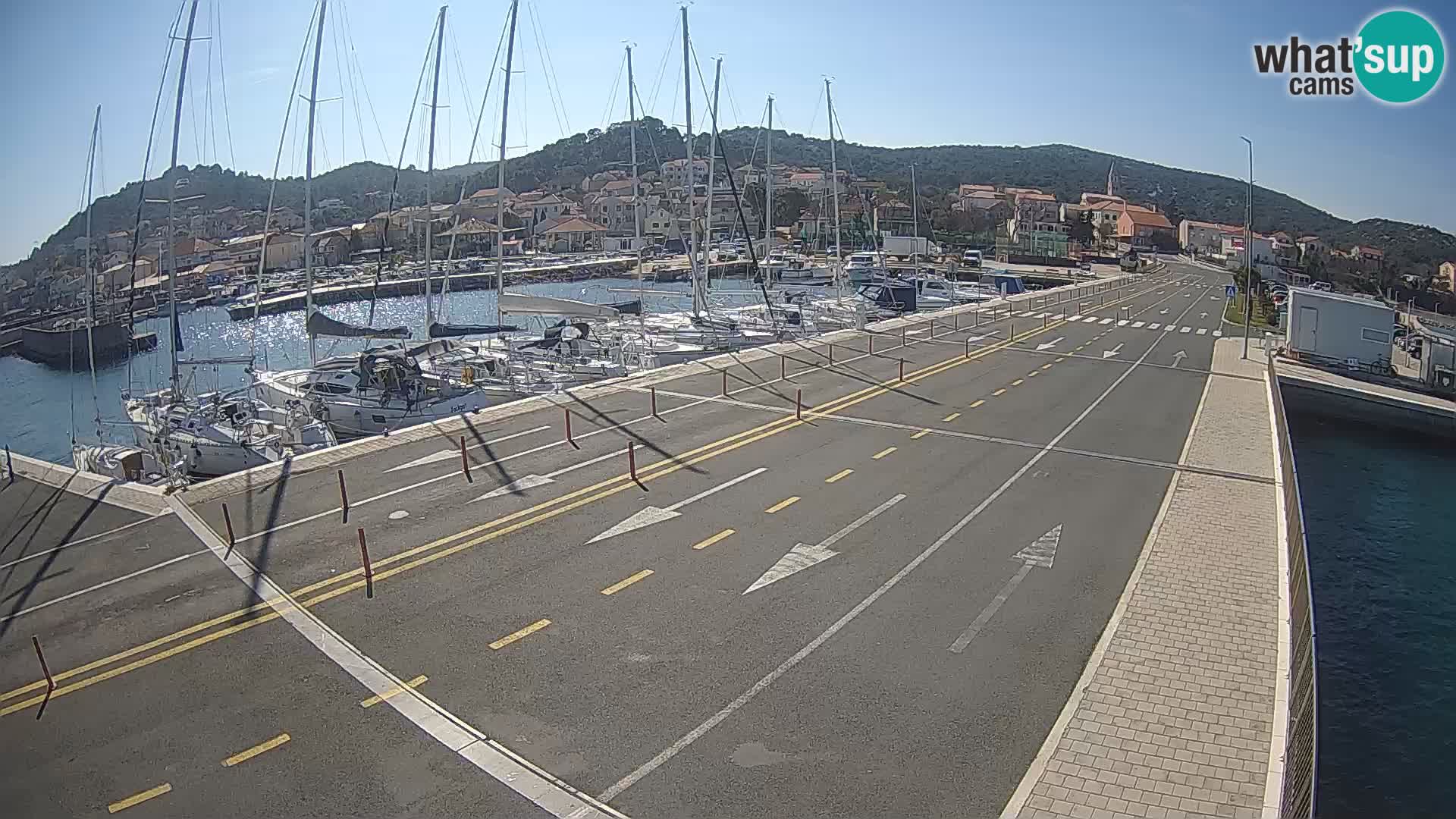 Dalmatia Tkon Ferry – webcams Croatia
