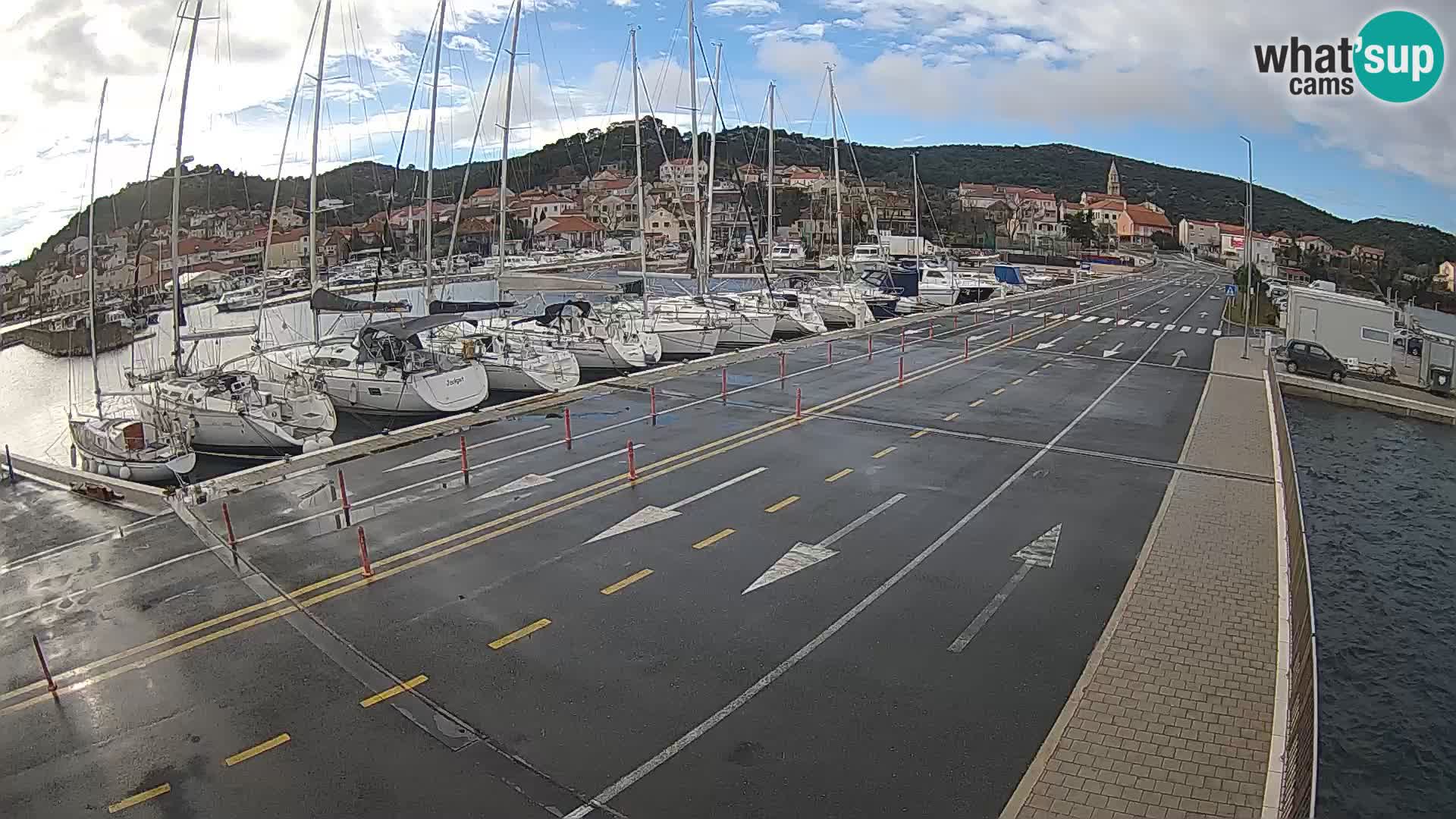 Dalmatia Tkon Ferry – webcams Croatia