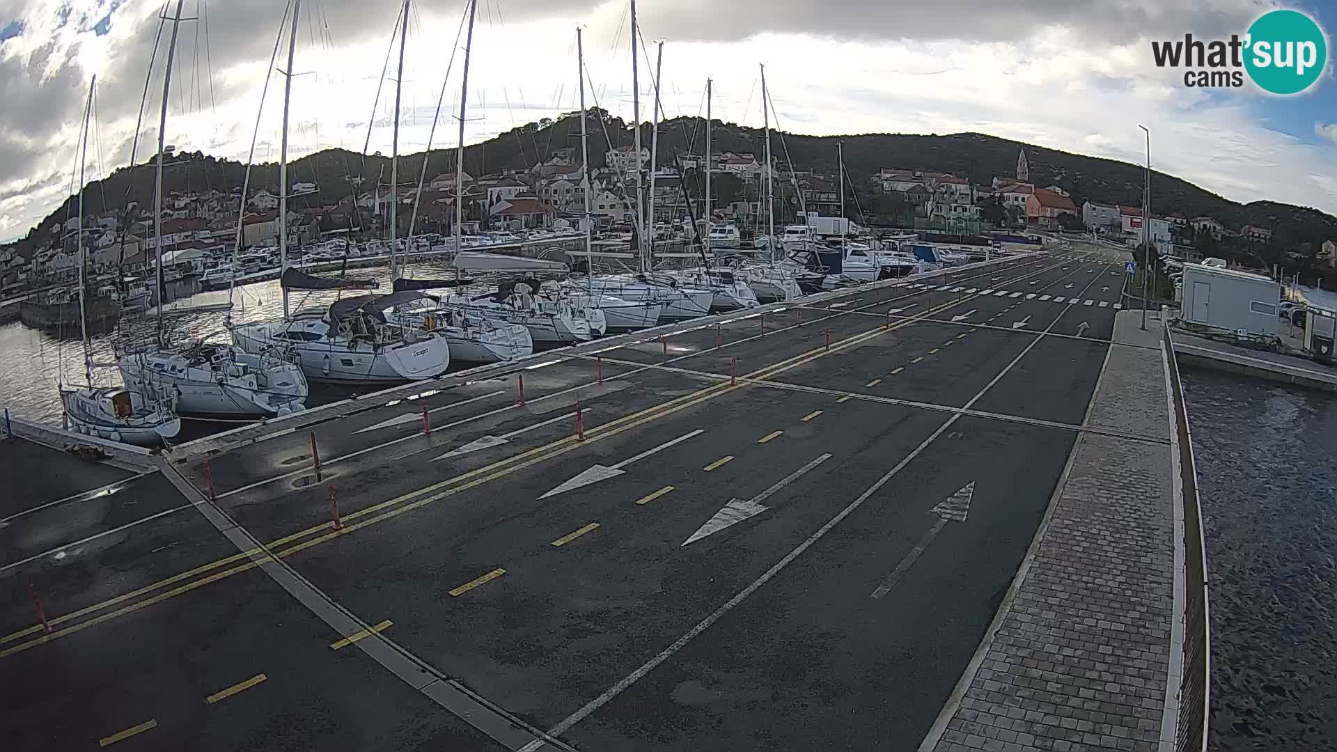 Dalmatia Tkon Ferry – webcams Croatia