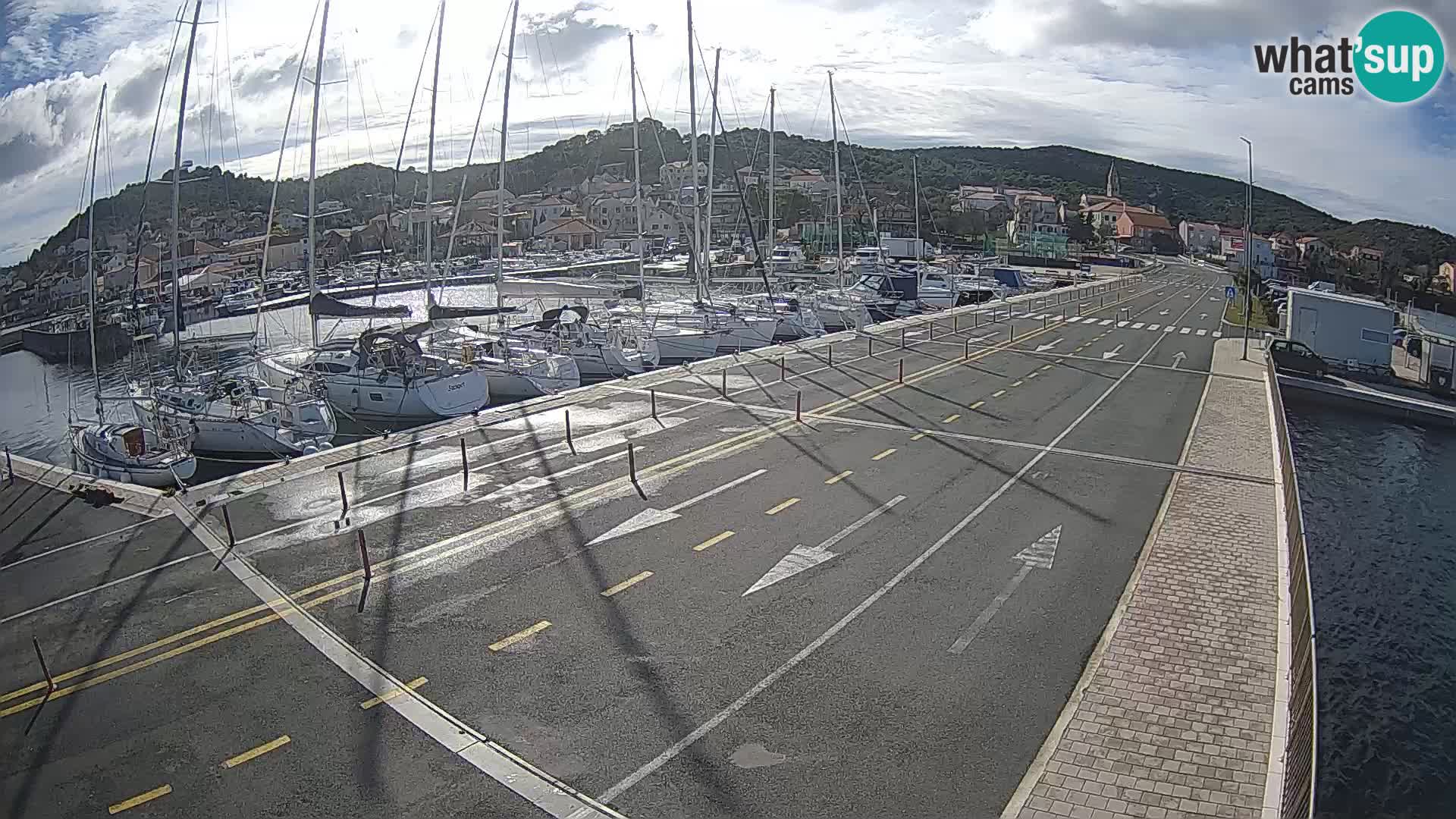 Dalmacia Tkon Transportar- webcams Croacia