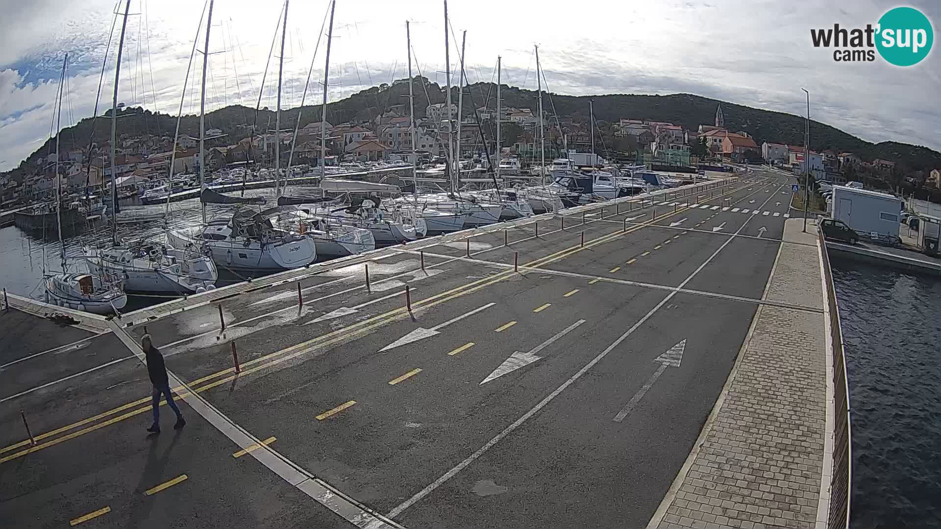Dalmatia Tkon Ferry – webcams Croatia