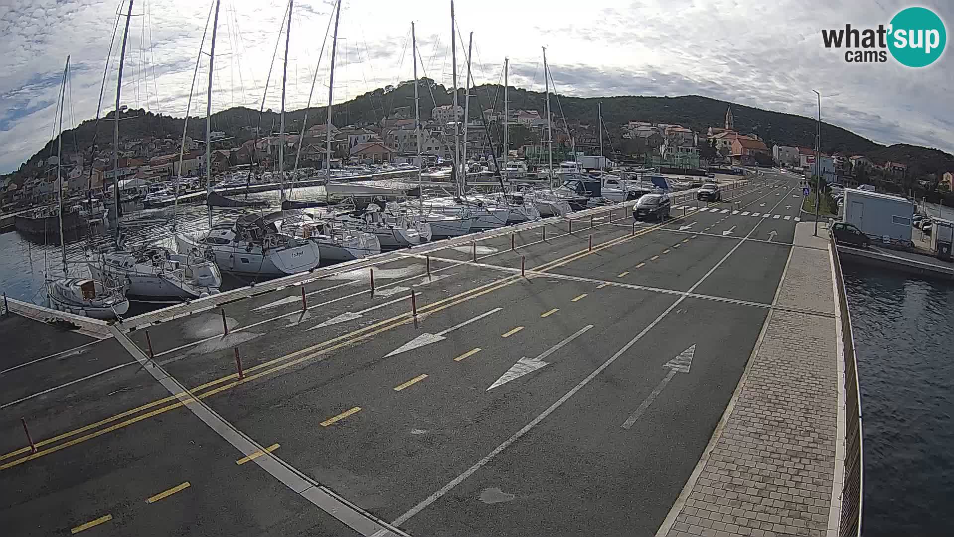 Dalmacia Tkon Transportar- webcams Croacia