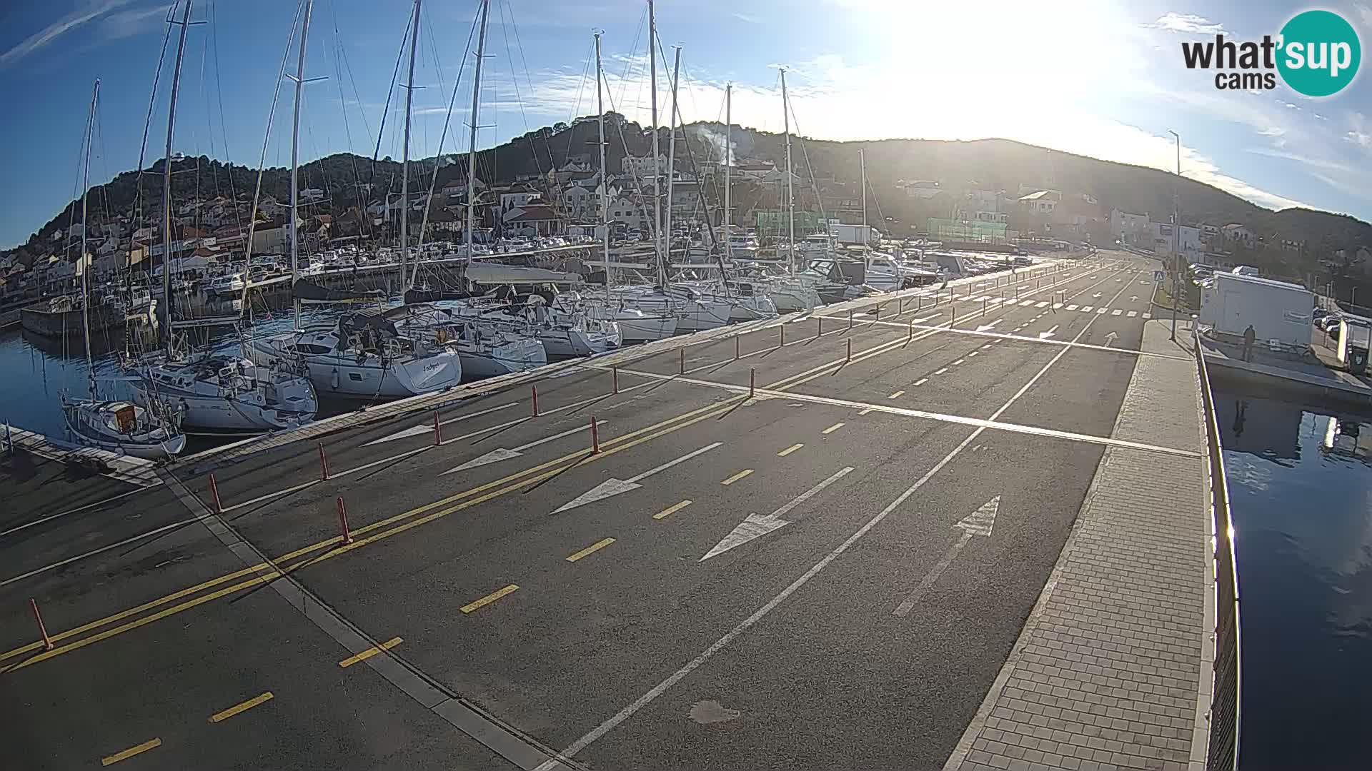 Dalmatia Tkon Ferry – webcams Croatia