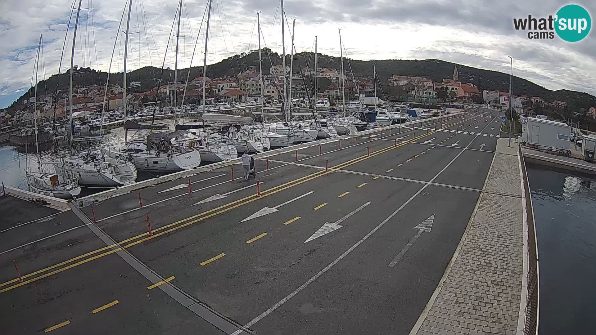 Dalmacia Tkon Transportar- webcams Croacia