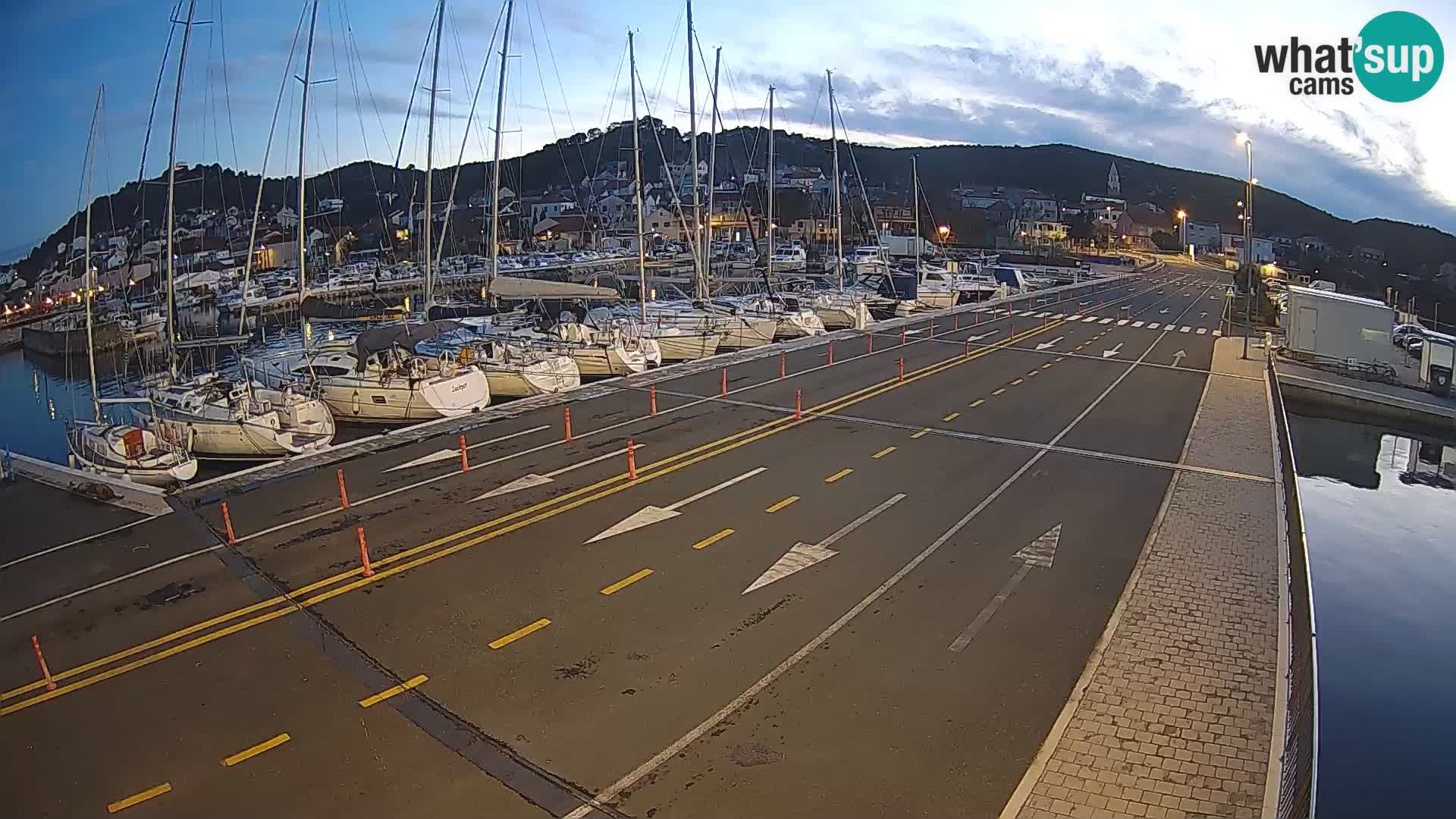 Dalmacia Tkon Transportar- webcams Croacia