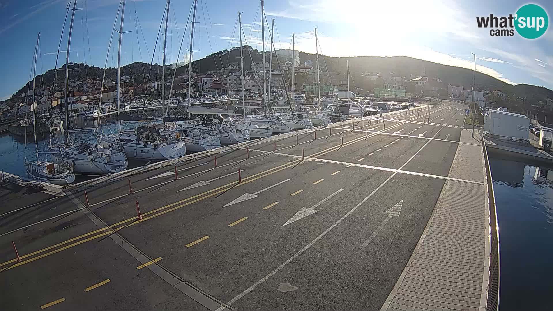 Dalmatien Tkon Fähre – Webcams Kroatien