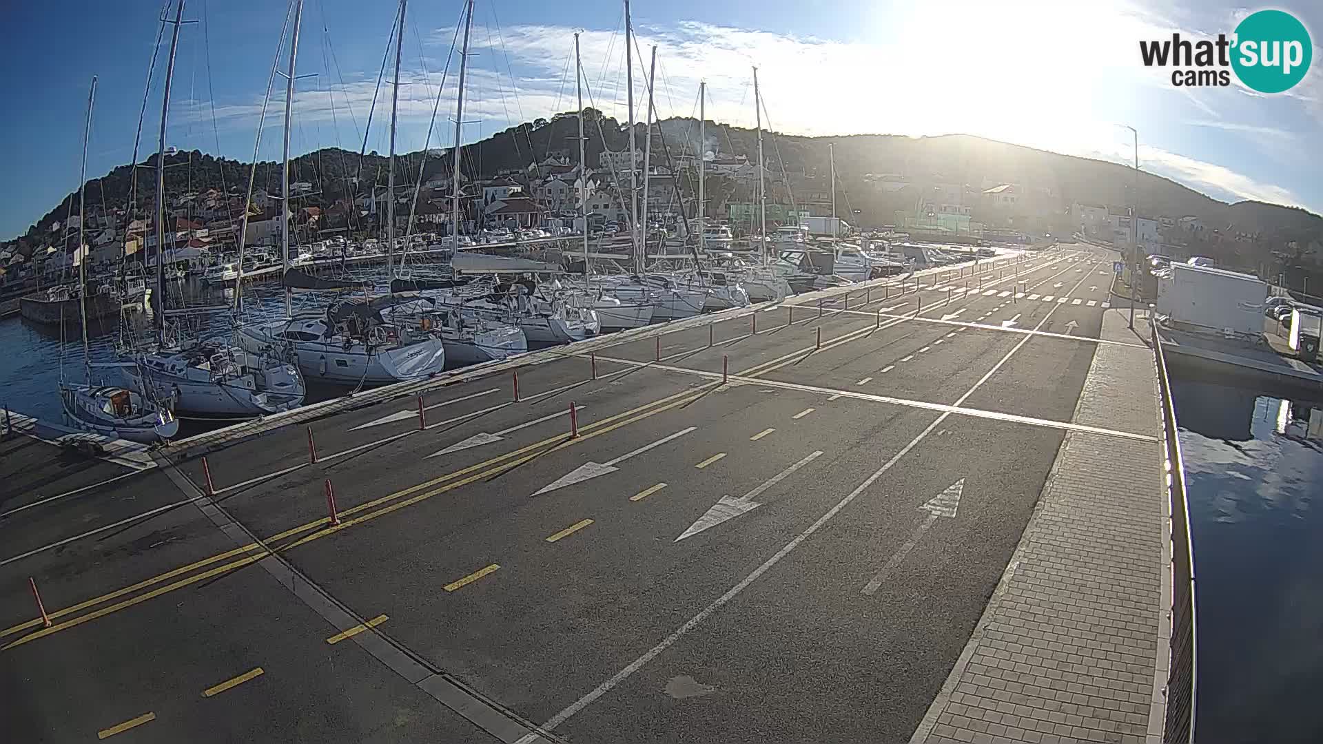 Dalmazia traghetto Tkon – webcam Croazia