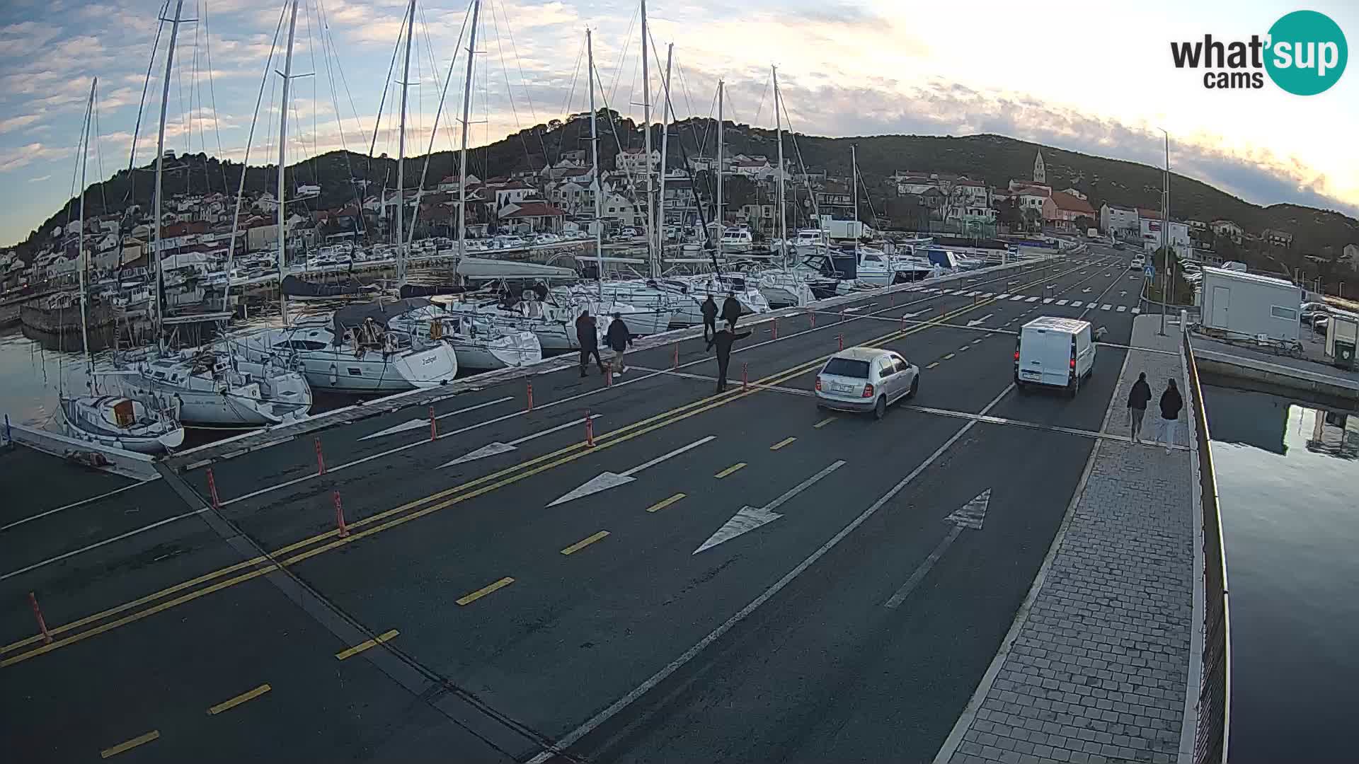 Dalmacia Tkon Transportar- webcams Croacia