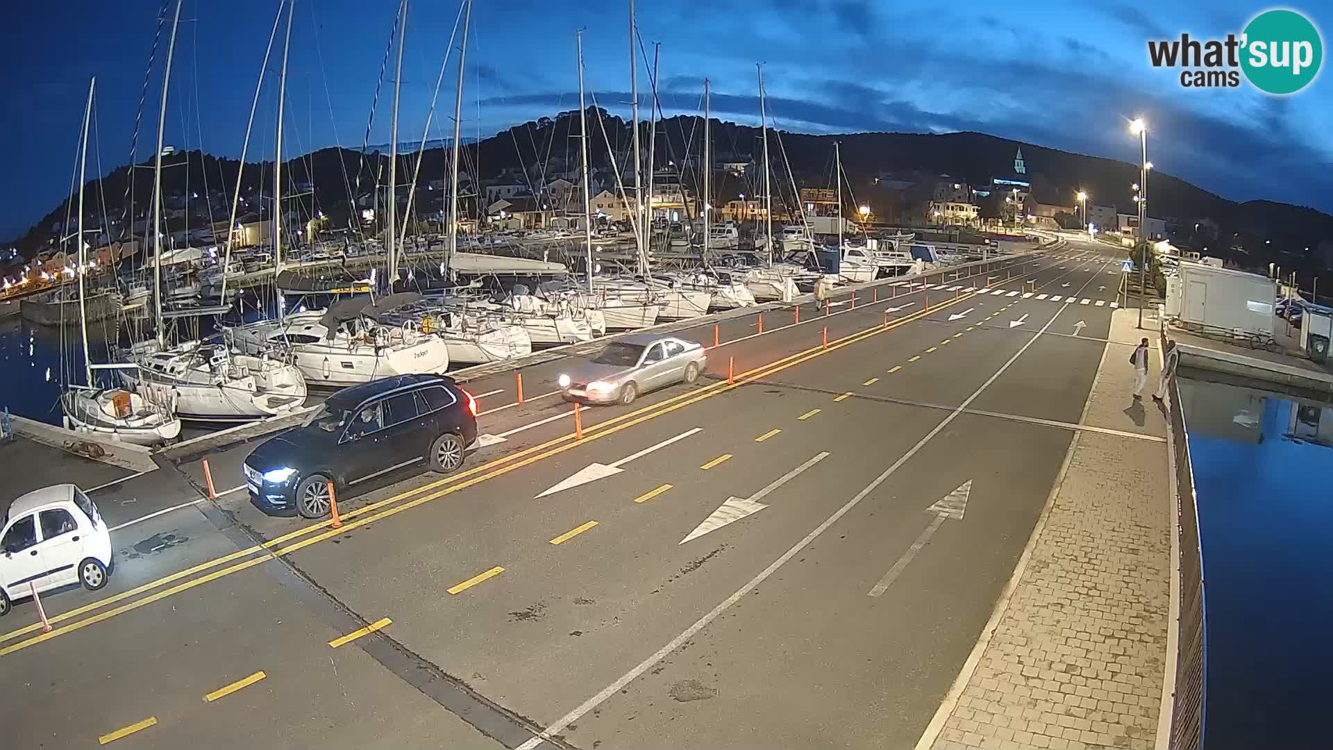 Dalmacia Tkon Transportar- webcams Croacia