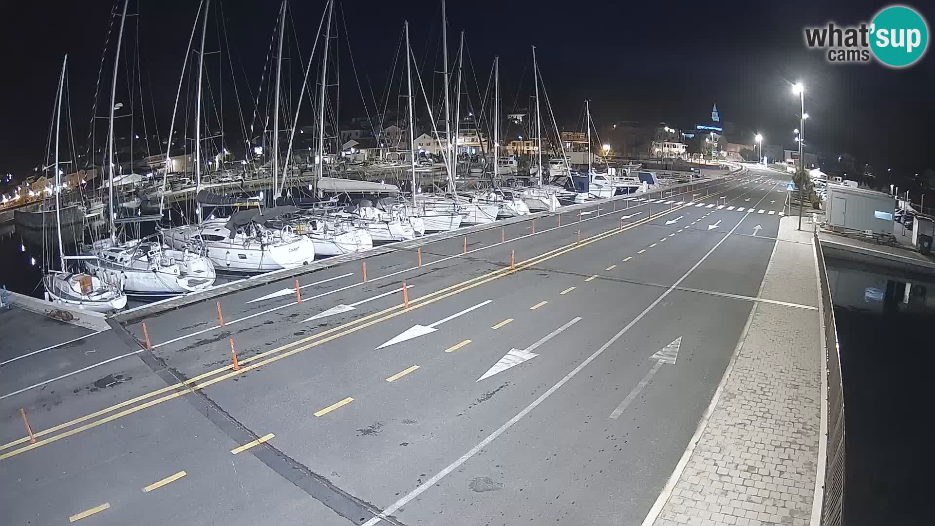 Dalmacia Tkon Transportar- webcams Croacia