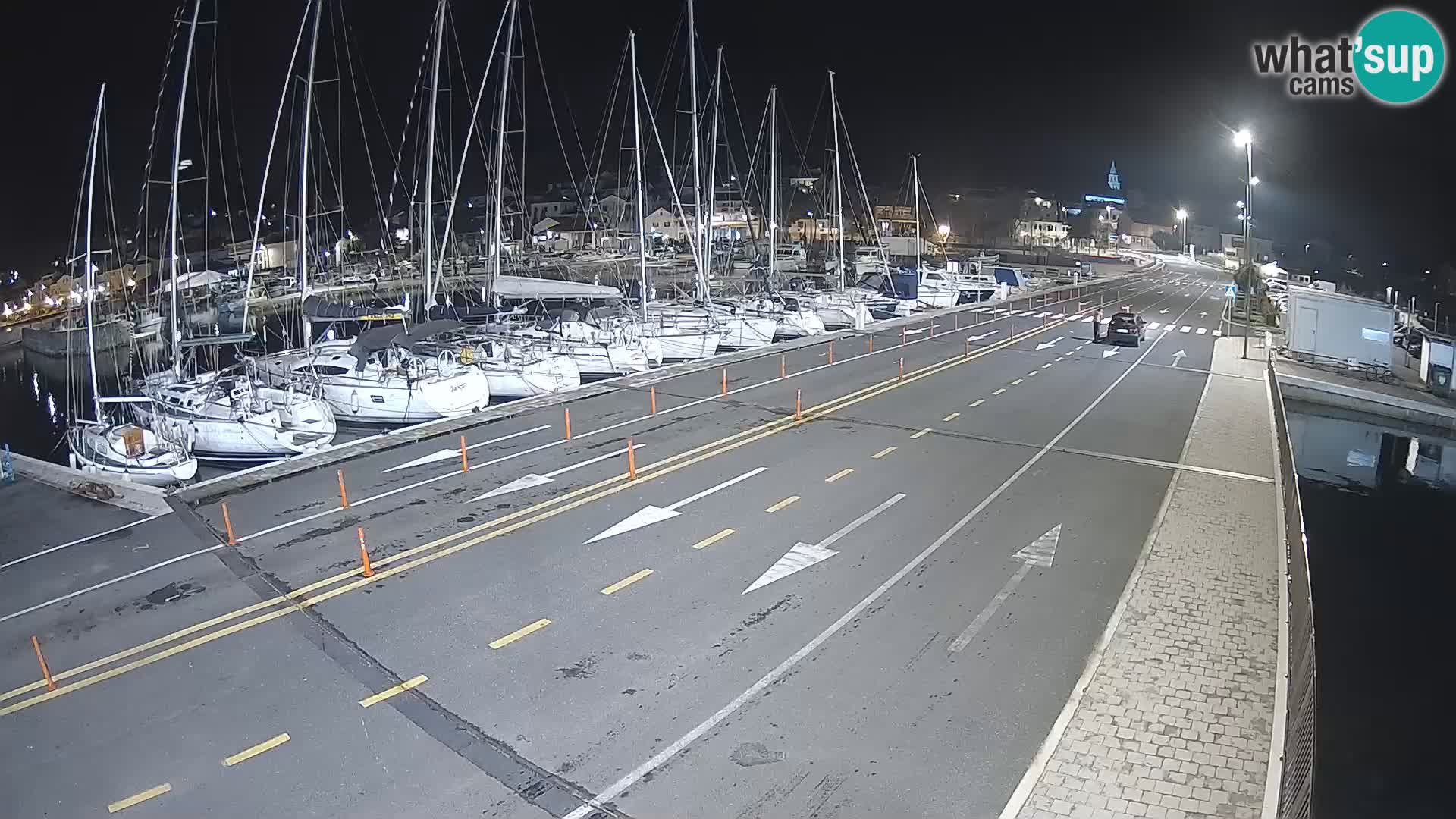 Dalmacia Tkon Transportar- webcams Croacia