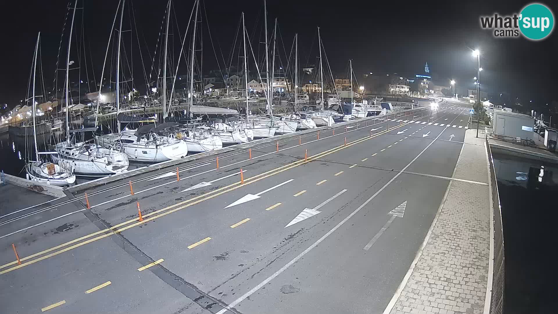 Dalmacia Tkon Transportar- webcams Croacia