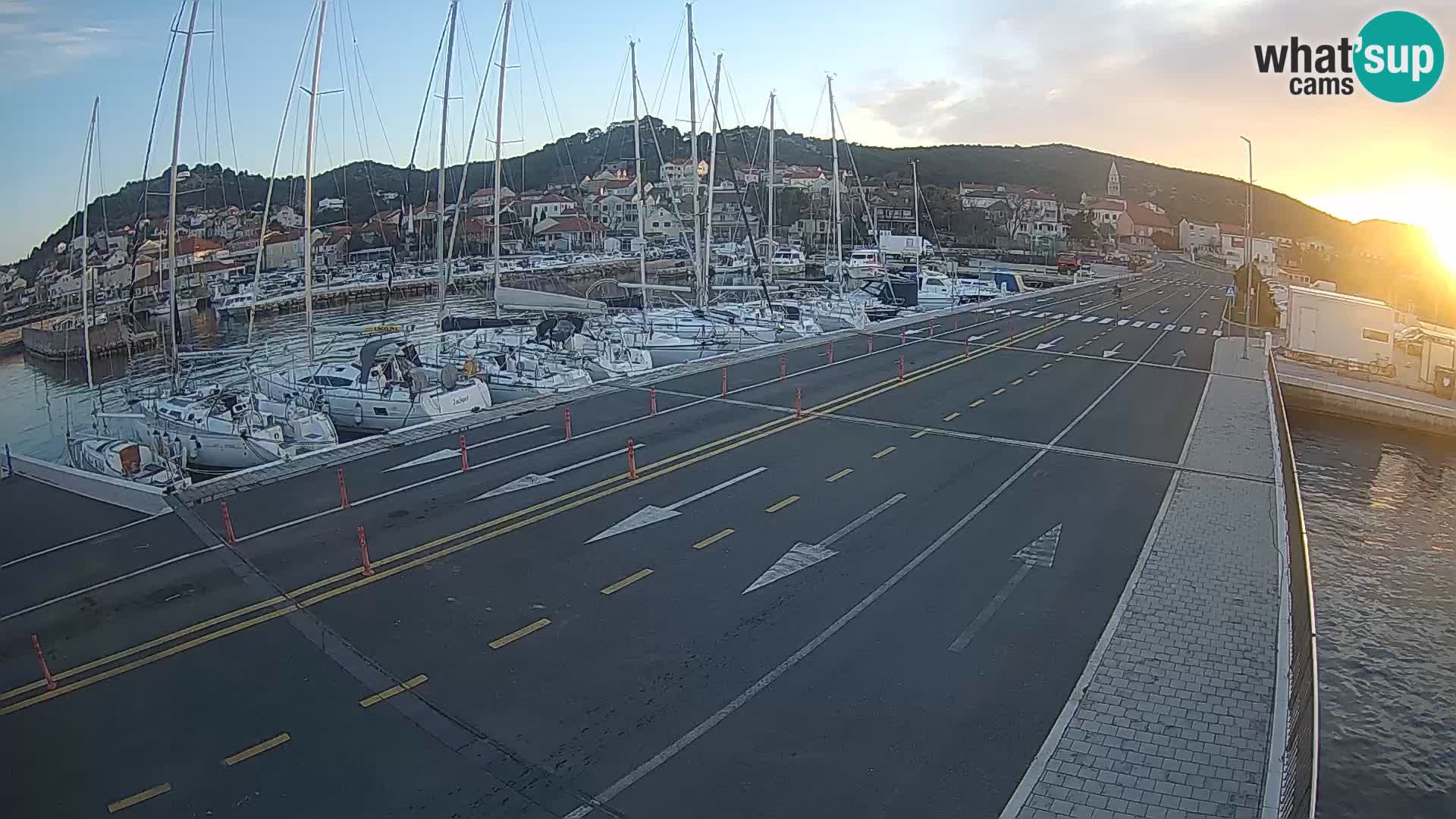 Dalmatien Tkon Fähre – Webcams Kroatien