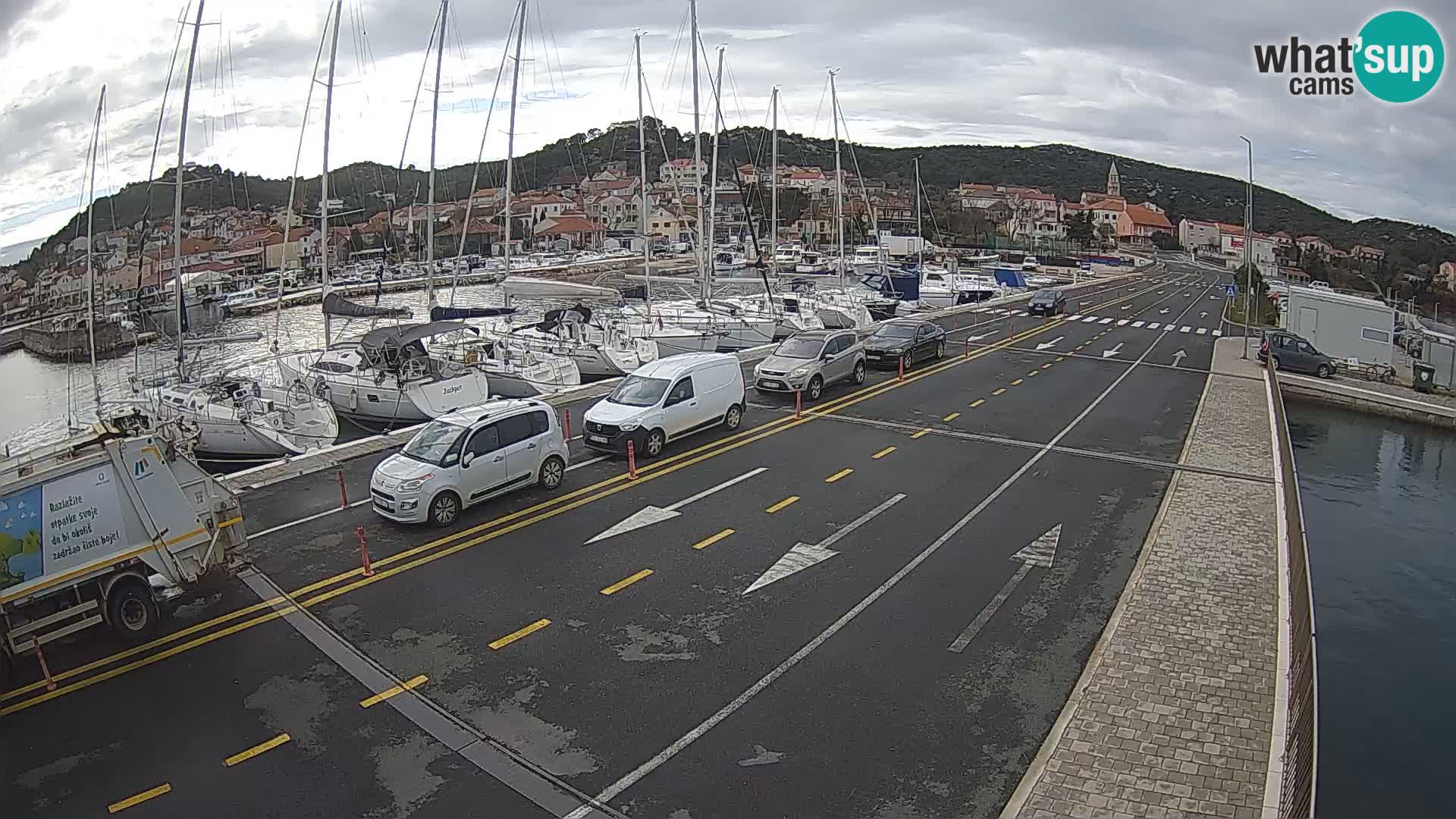 Dalmacia Tkon Transportar- webcams Croacia