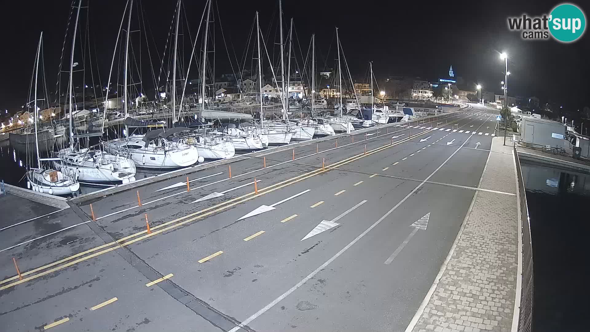 Dalmacija Trajekt Tkon – spletne kamere Hrvaška