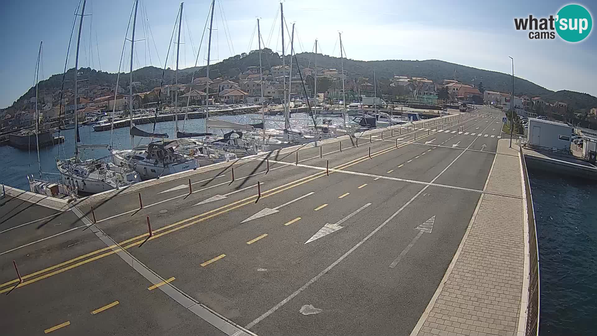 Dalmatia Tkon Ferry – webcams Croatia