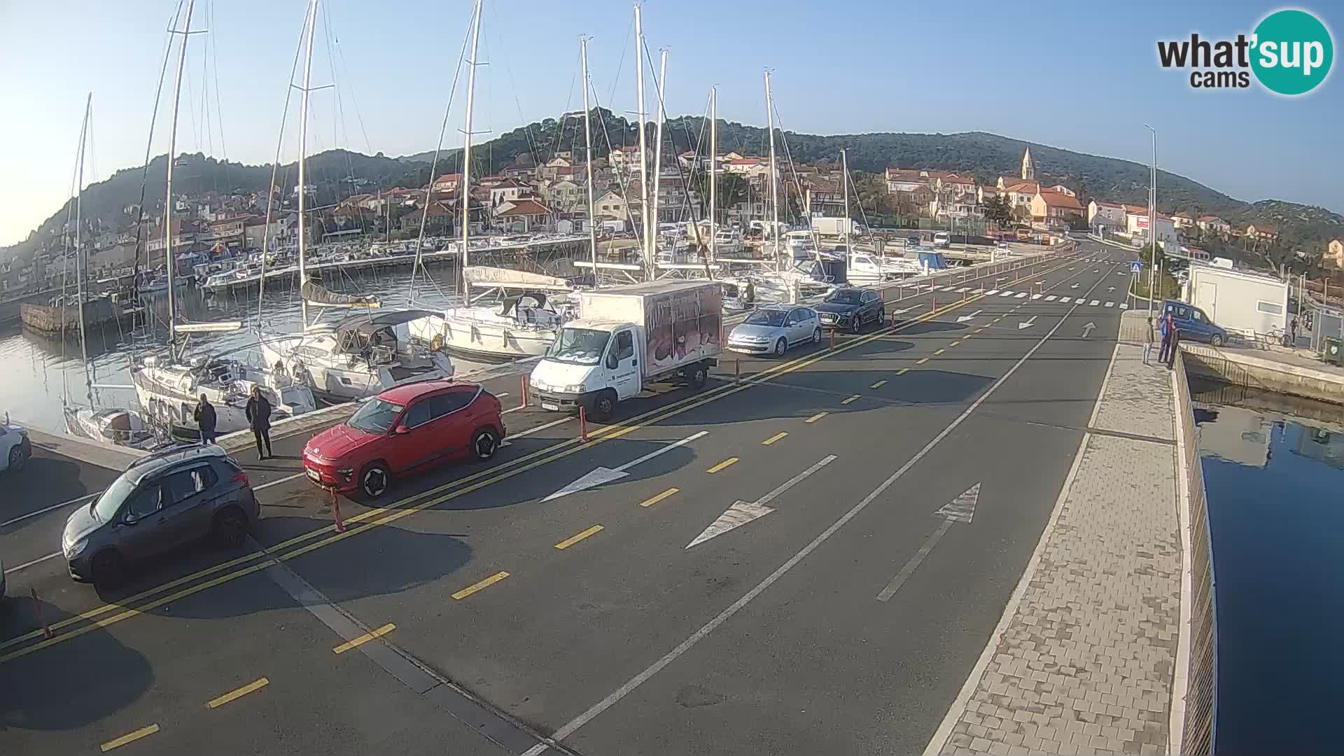 Dalmacija Trajekt Tkon – spletne kamere Hrvaška