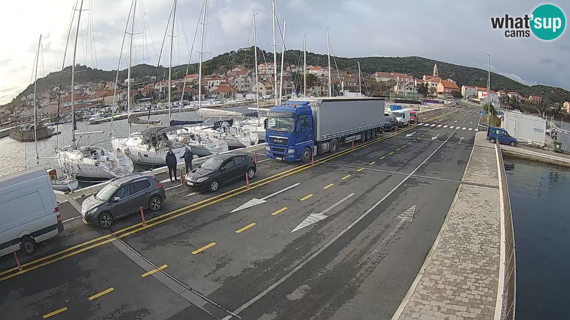 Dalmatia Tkon Ferry – webcams Croatia