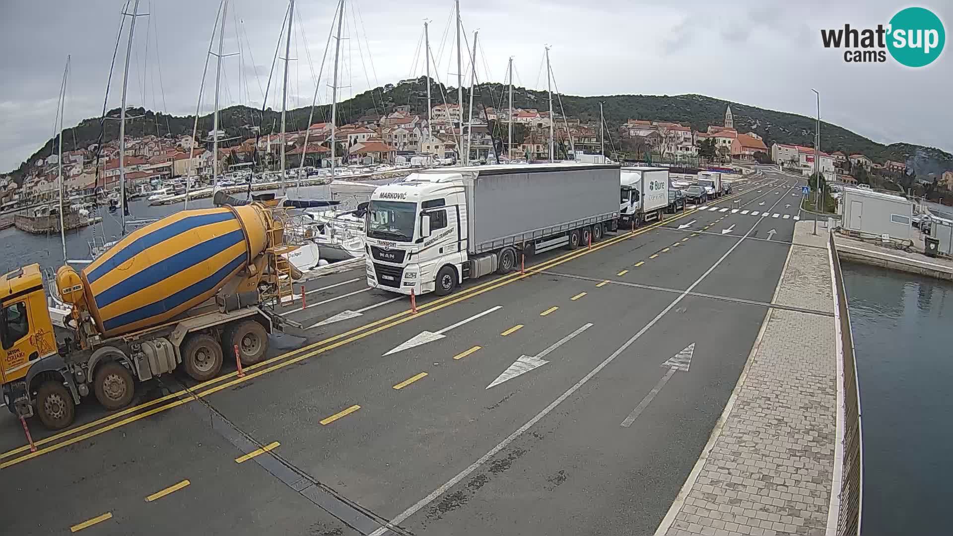 Dalmatia Tkon Ferry – webcams Croatia