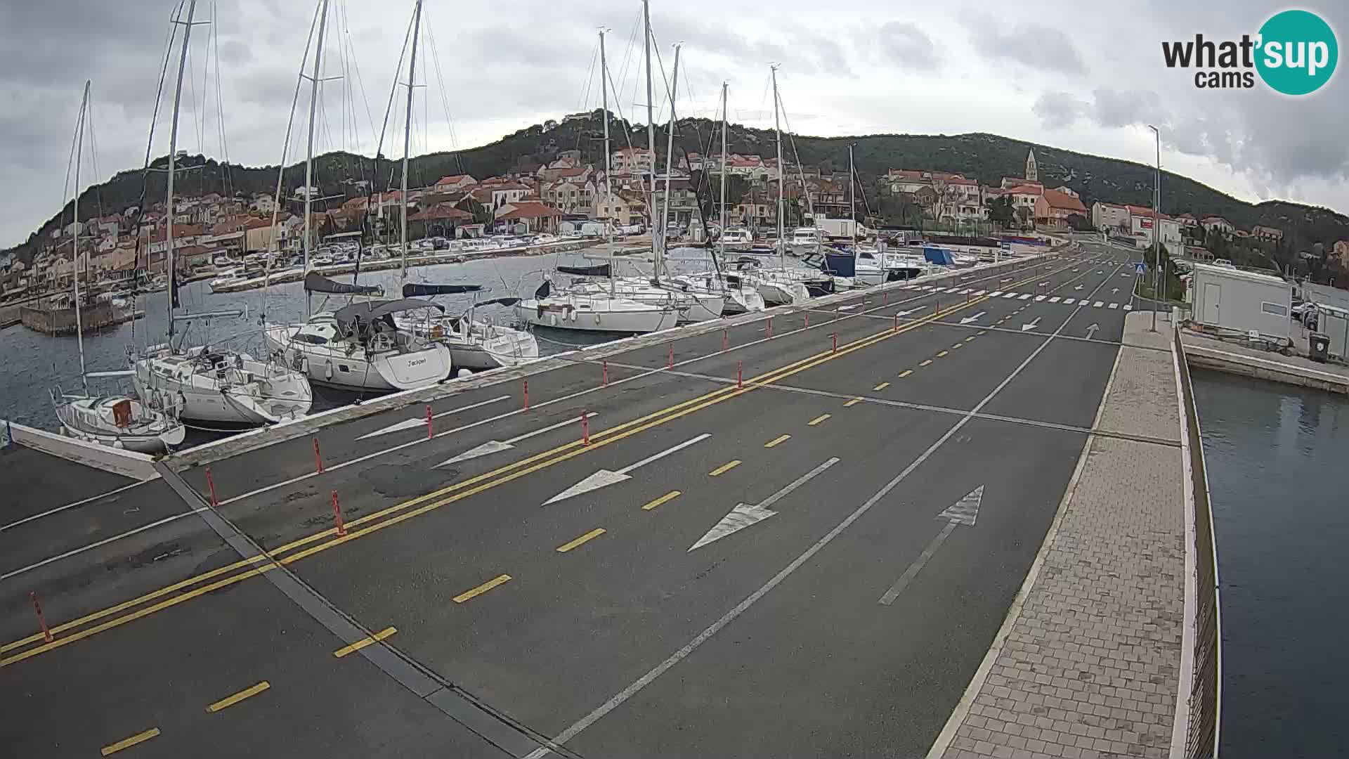 Dalmacija Trajekt Tkon – spletne kamere Hrvaška