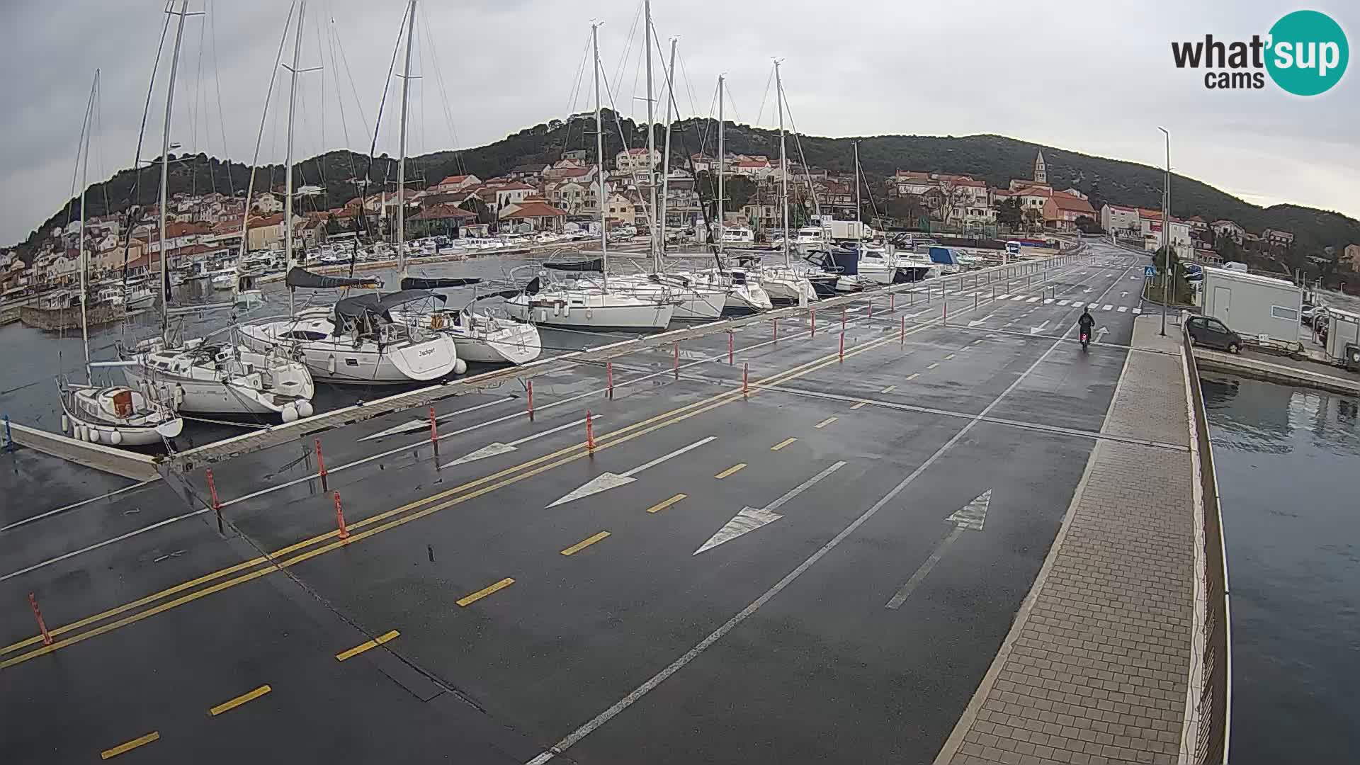 Dalmatia Tkon Ferry – webcams Croatia