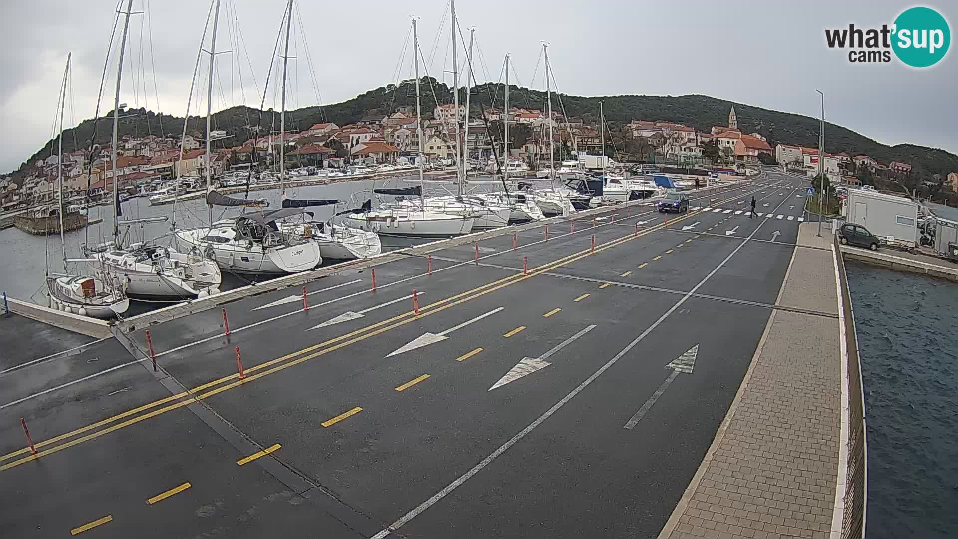 Dalmacija Trajekt Tkon – spletne kamere Hrvaška