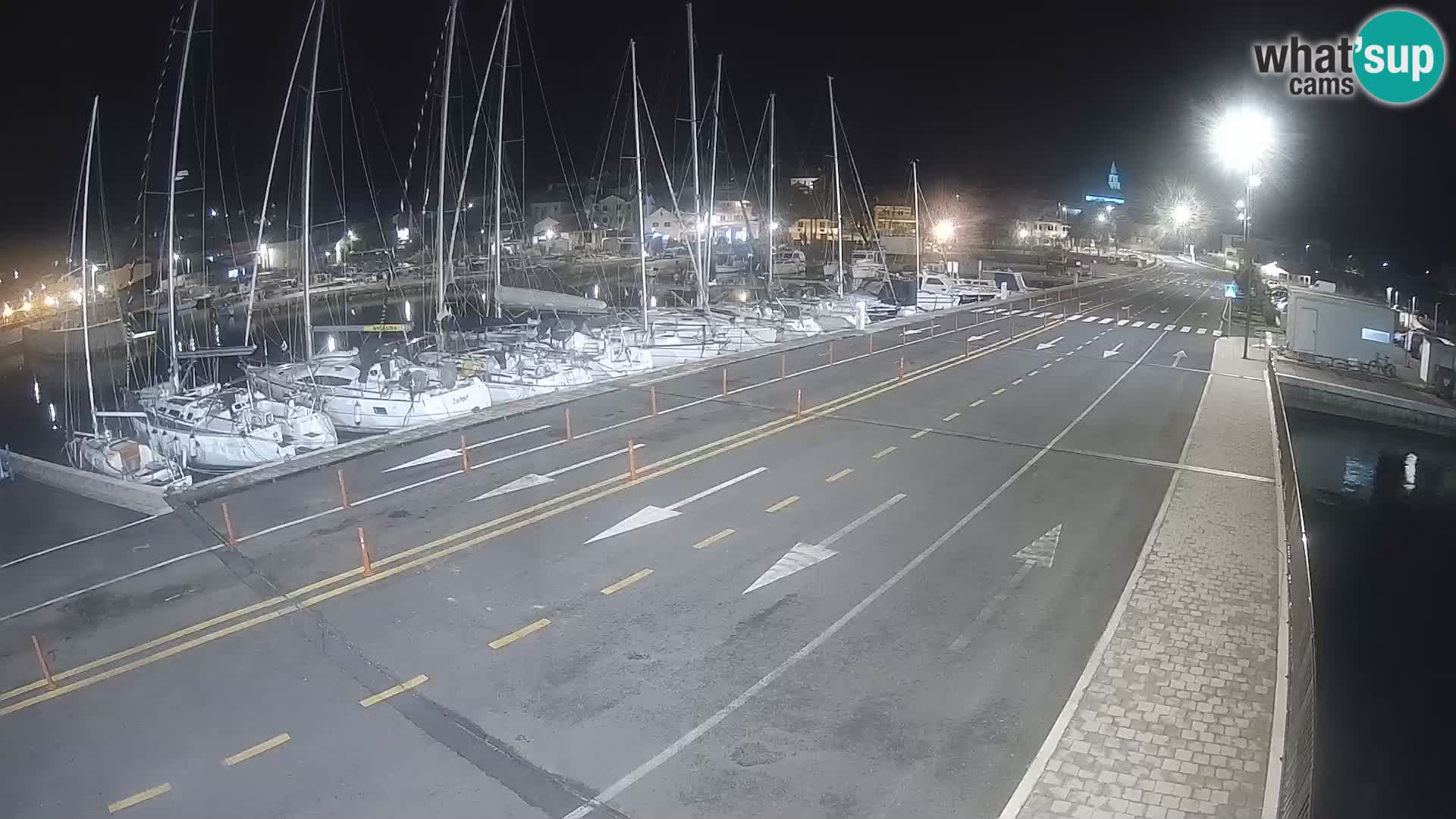 Dalmacija Trajekt Tkon – spletne kamere Hrvaška