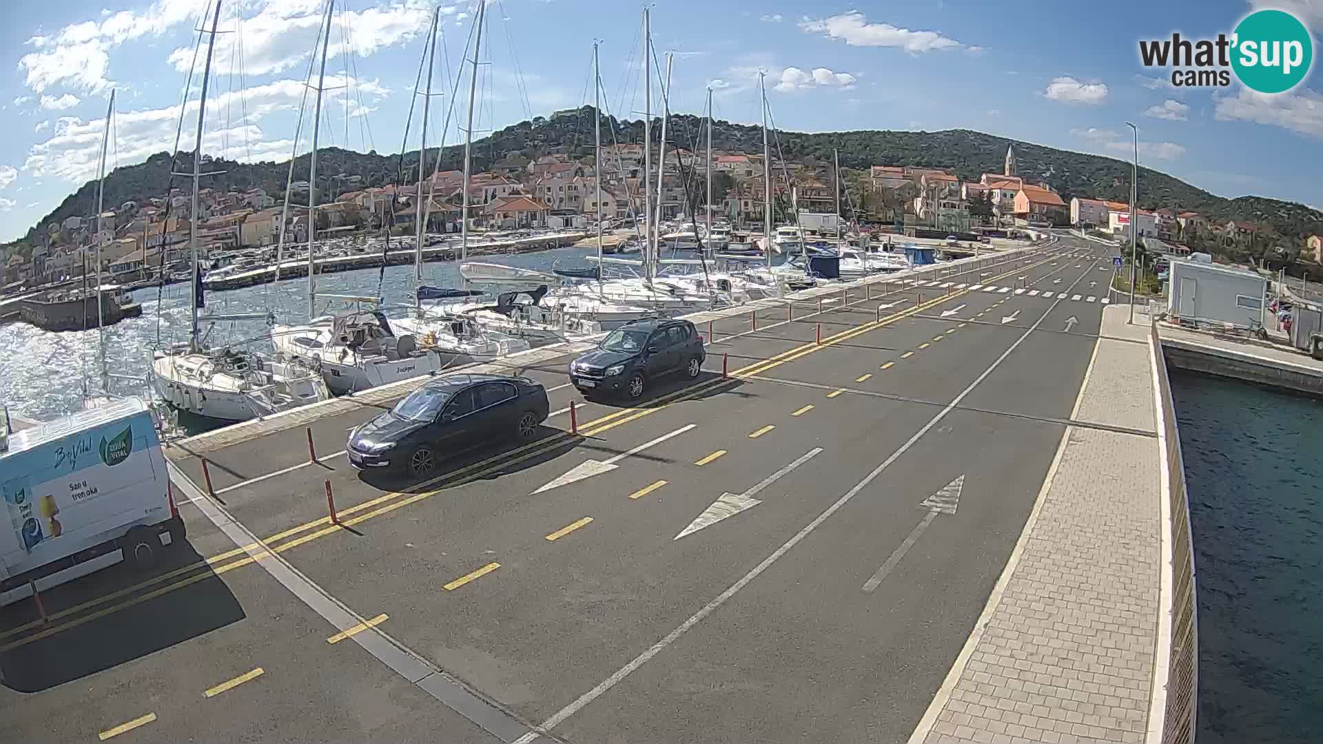 Dalmatia Tkon Ferry – webcams Croatia