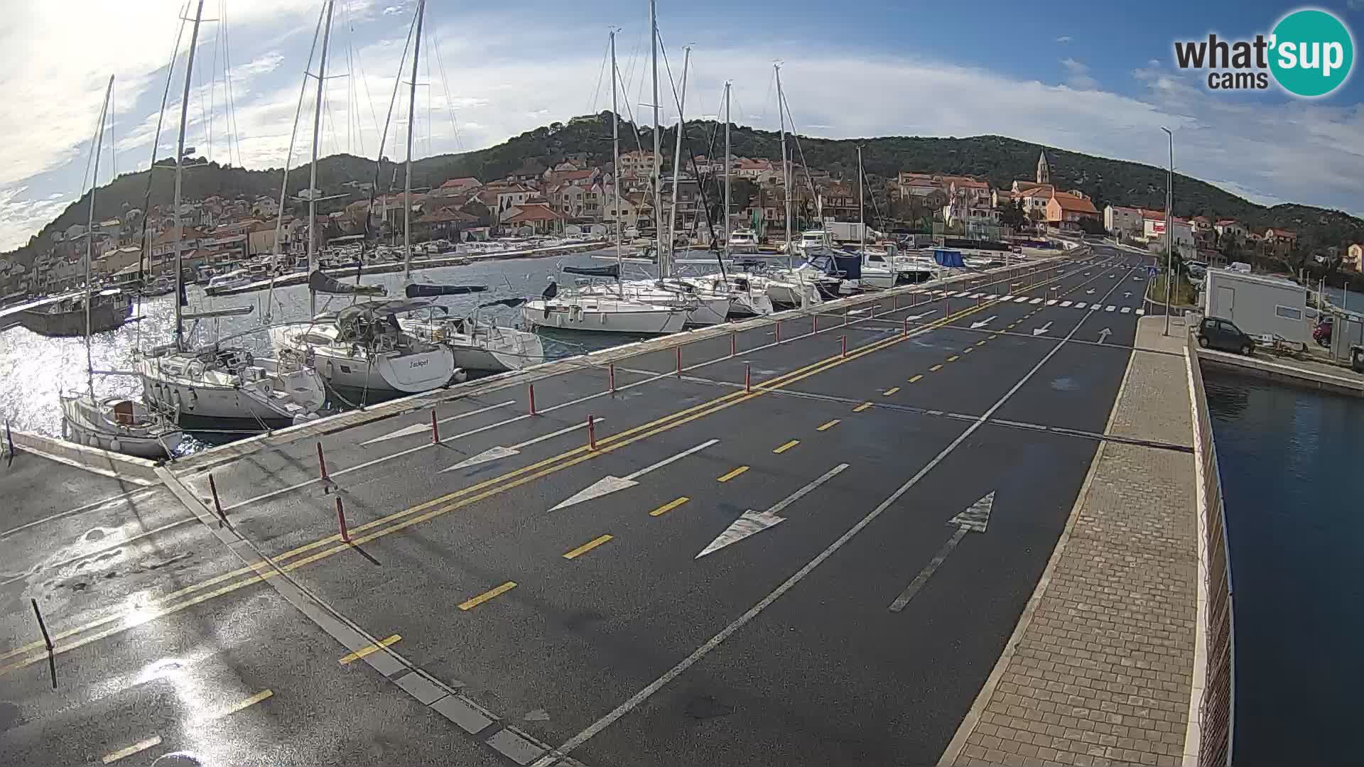 Dalmacija Trajekt Tkon – spletne kamere Hrvaška