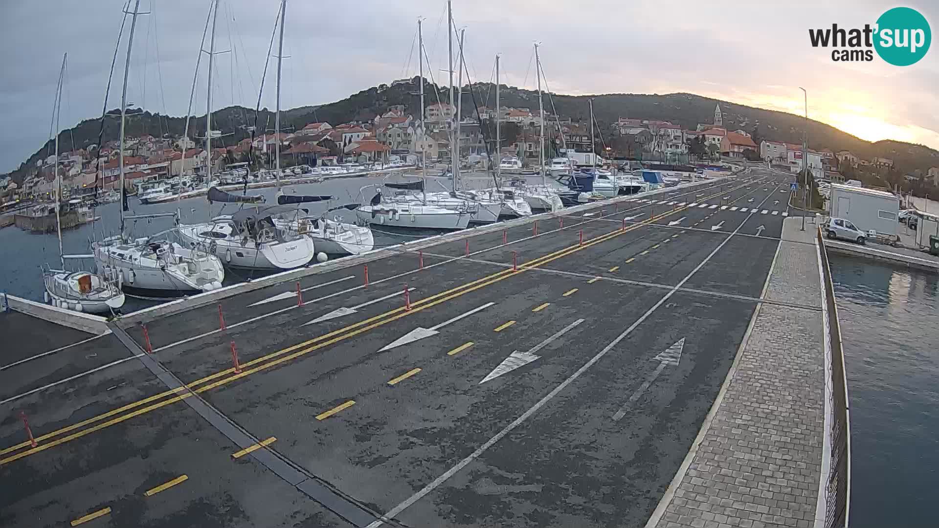 Dalmatia Tkon Ferry – webcams Croatia