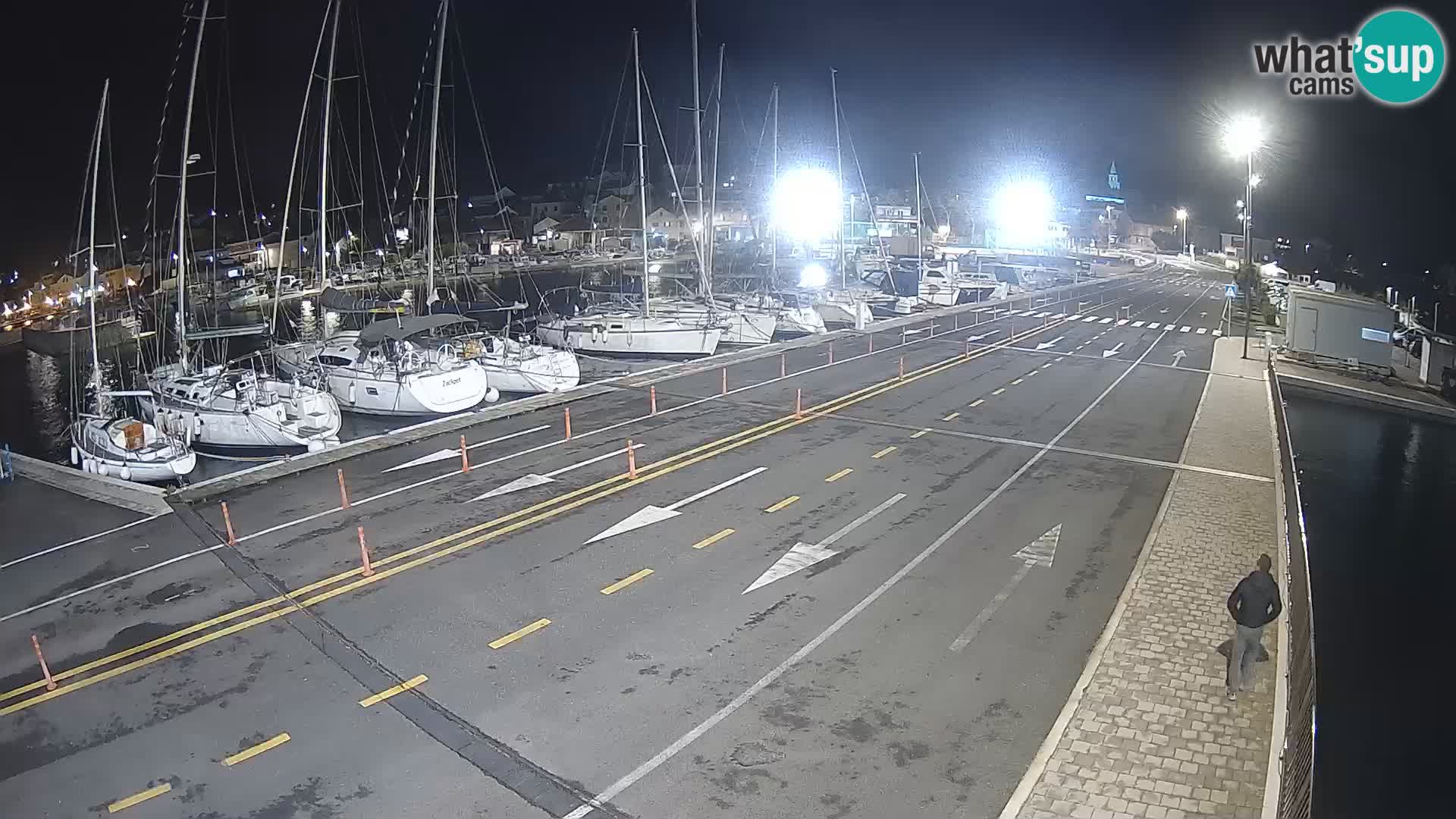 Dalmacija Trajekt Tkon – spletne kamere Hrvaška