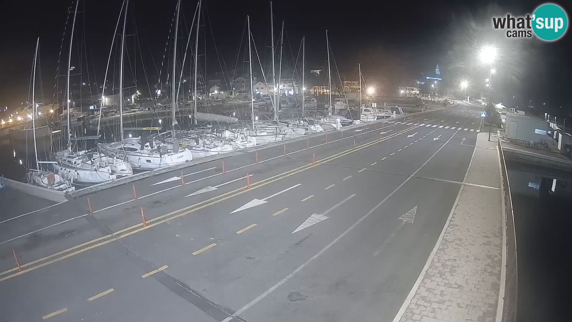 Dalmatia Tkon Ferry – webcams Croatia