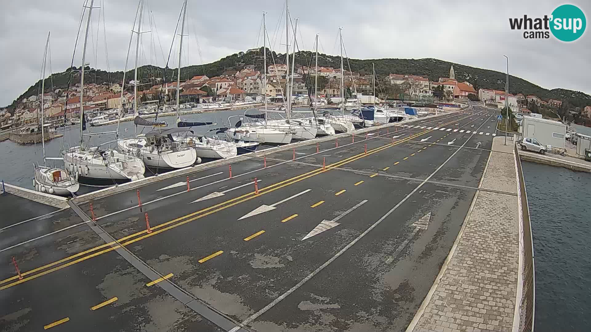 Dalmatie Tkon Traversier – webcams Croatie