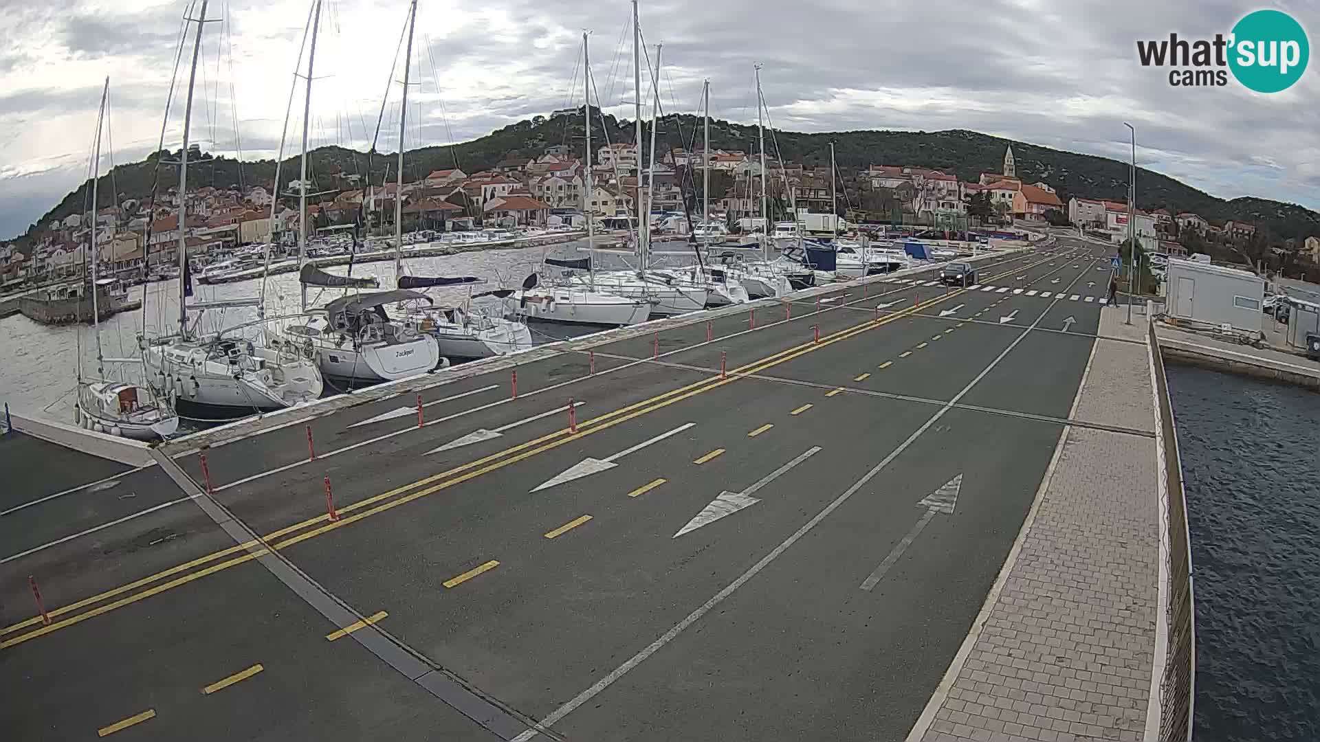 Dalmatia Tkon Ferry – webcams Croatia