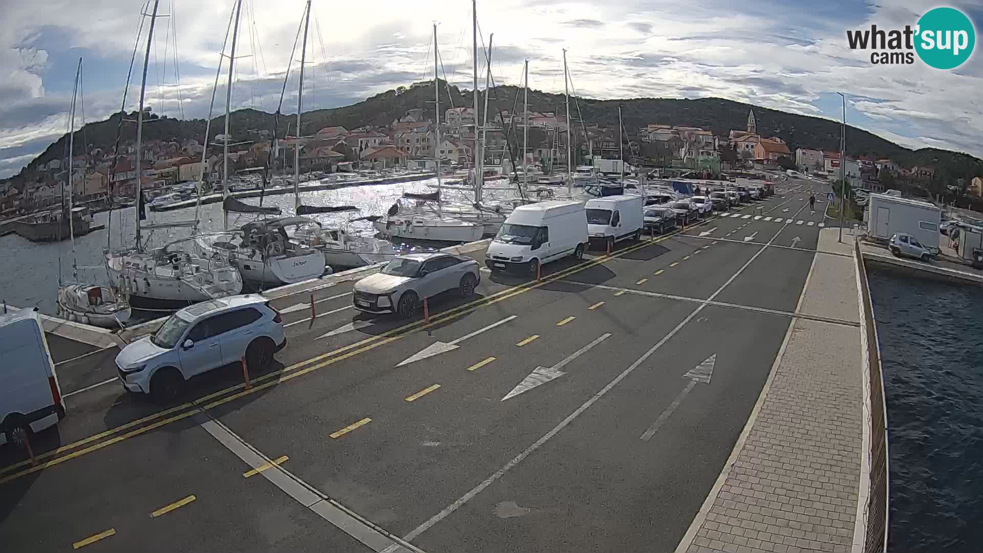 Dalmatia Tkon Ferry – webcams Croatia