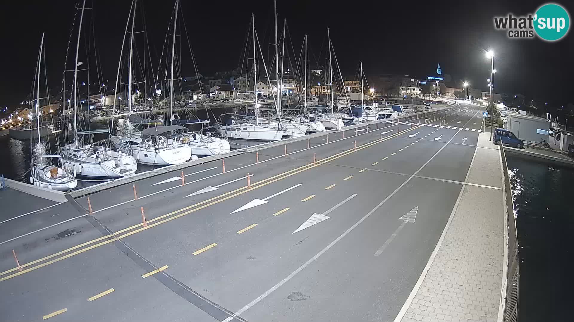 Dalmacija Trajekt Tkon – spletne kamere Hrvaška