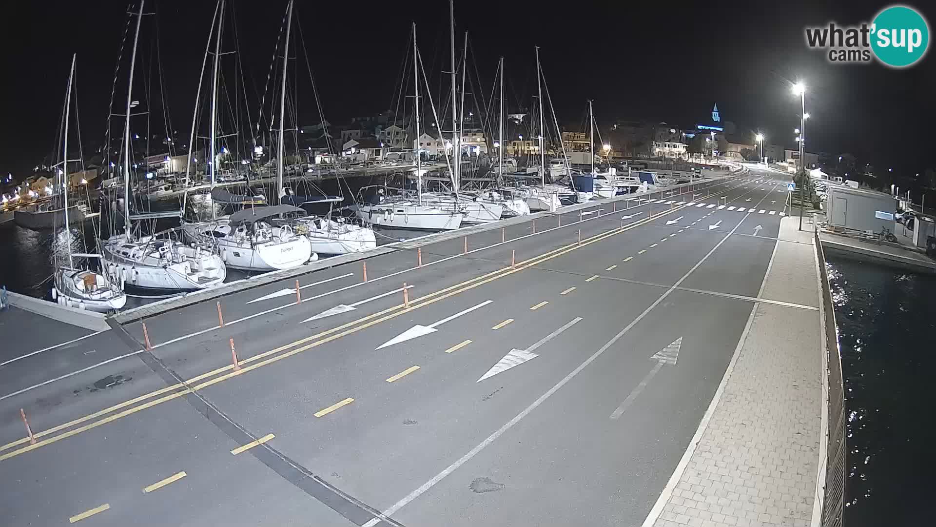 Dalmazia traghetto Tkon – webcam Croazia