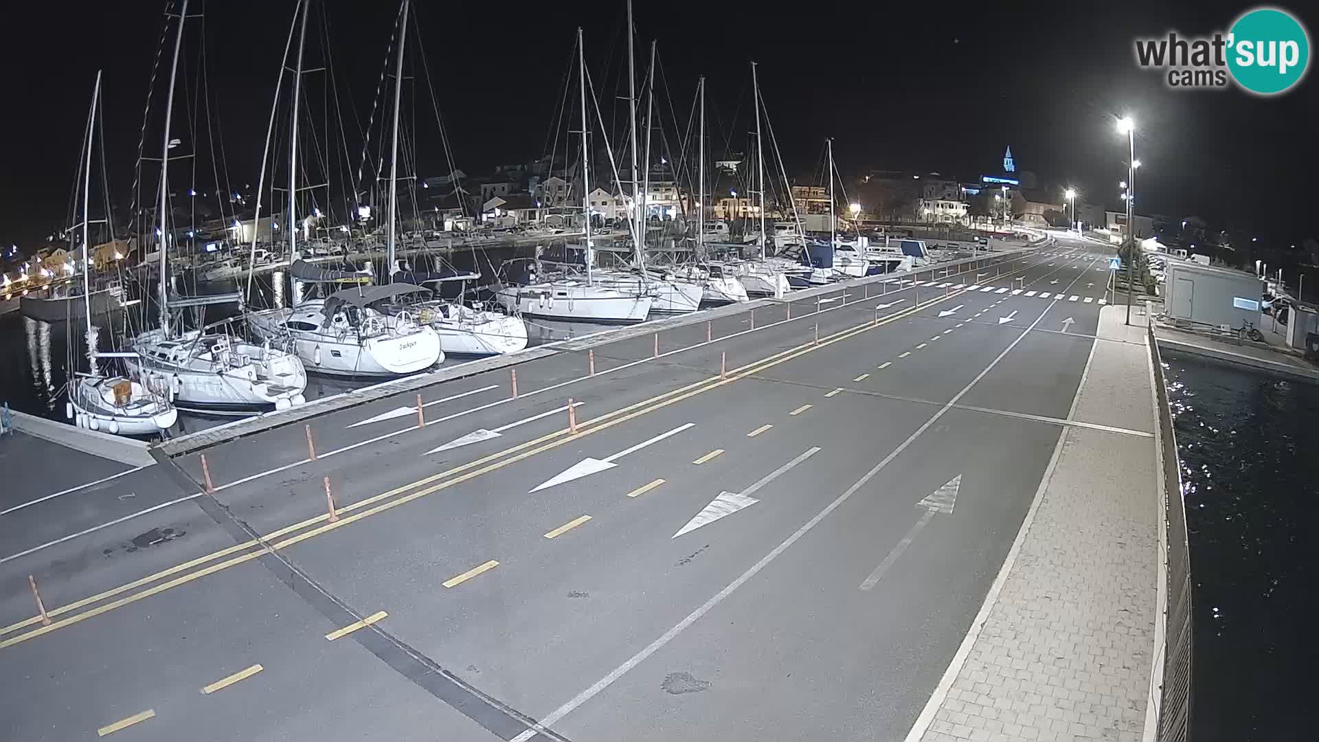 Dalmacija Trajekt Tkon – spletne kamere Hrvaška