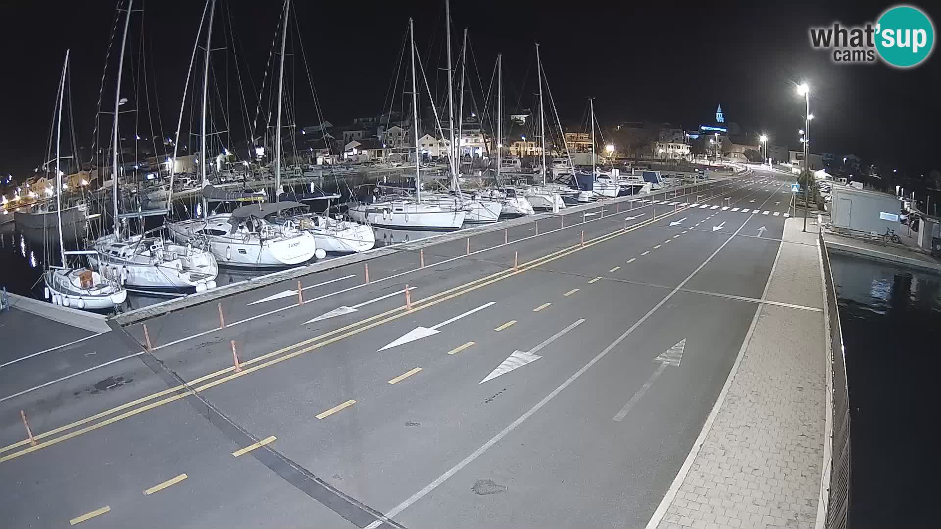 Dalmacija Trajekt Tkon – spletne kamere Hrvaška