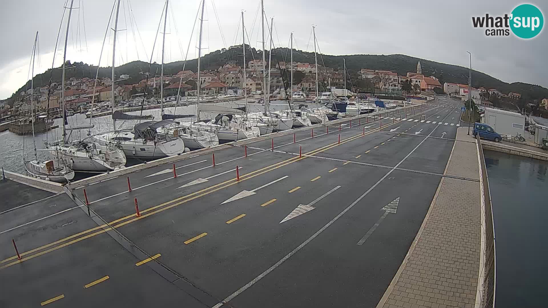 Dalmatie Tkon Traversier – webcams Croatie