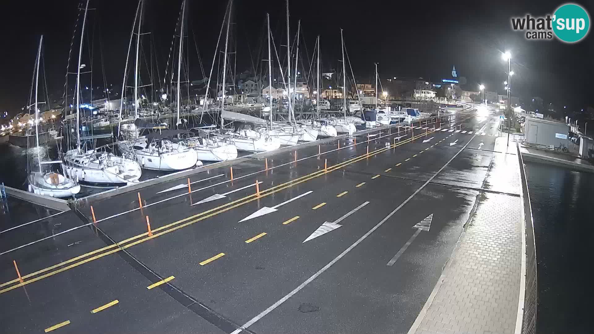 Dalmacija Trajekt Tkon – spletne kamere Hrvaška