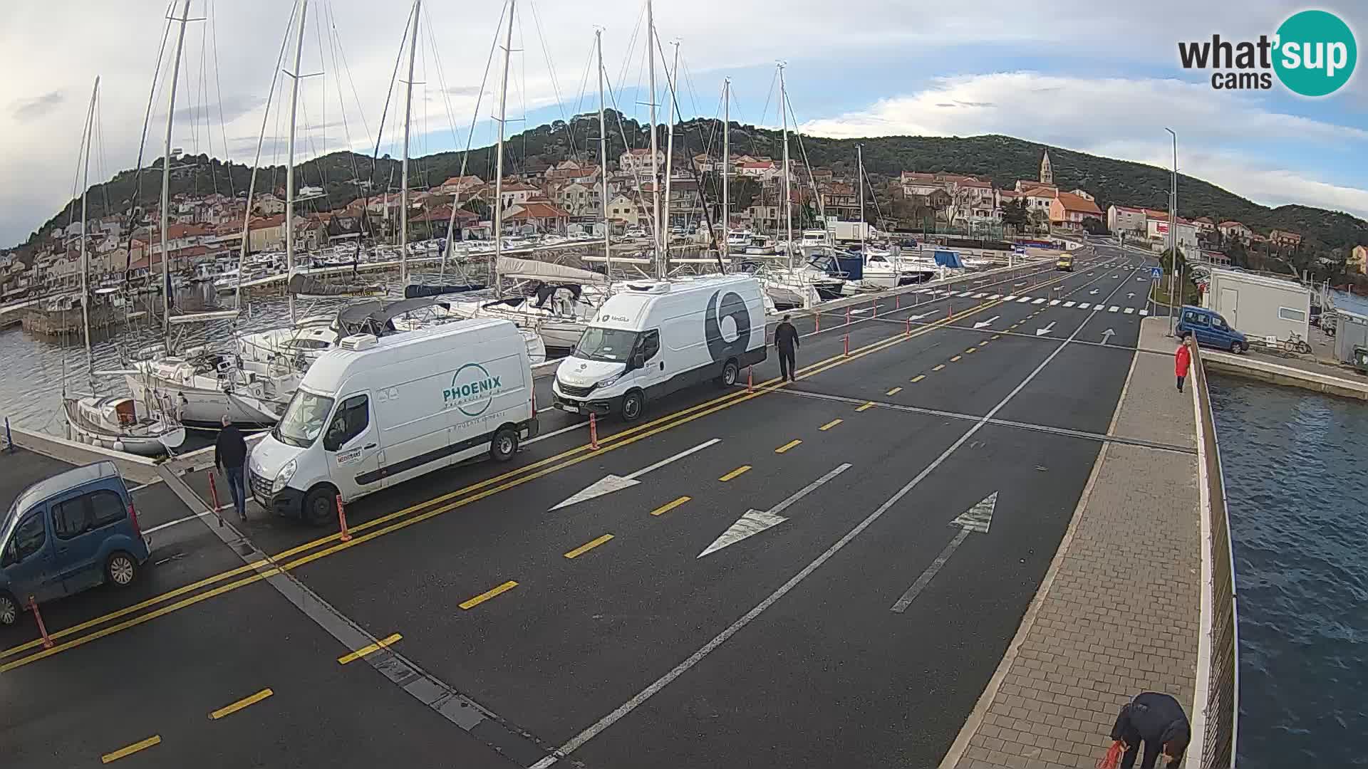 Dalmacija Trajekt Tkon – spletne kamere Hrvaška