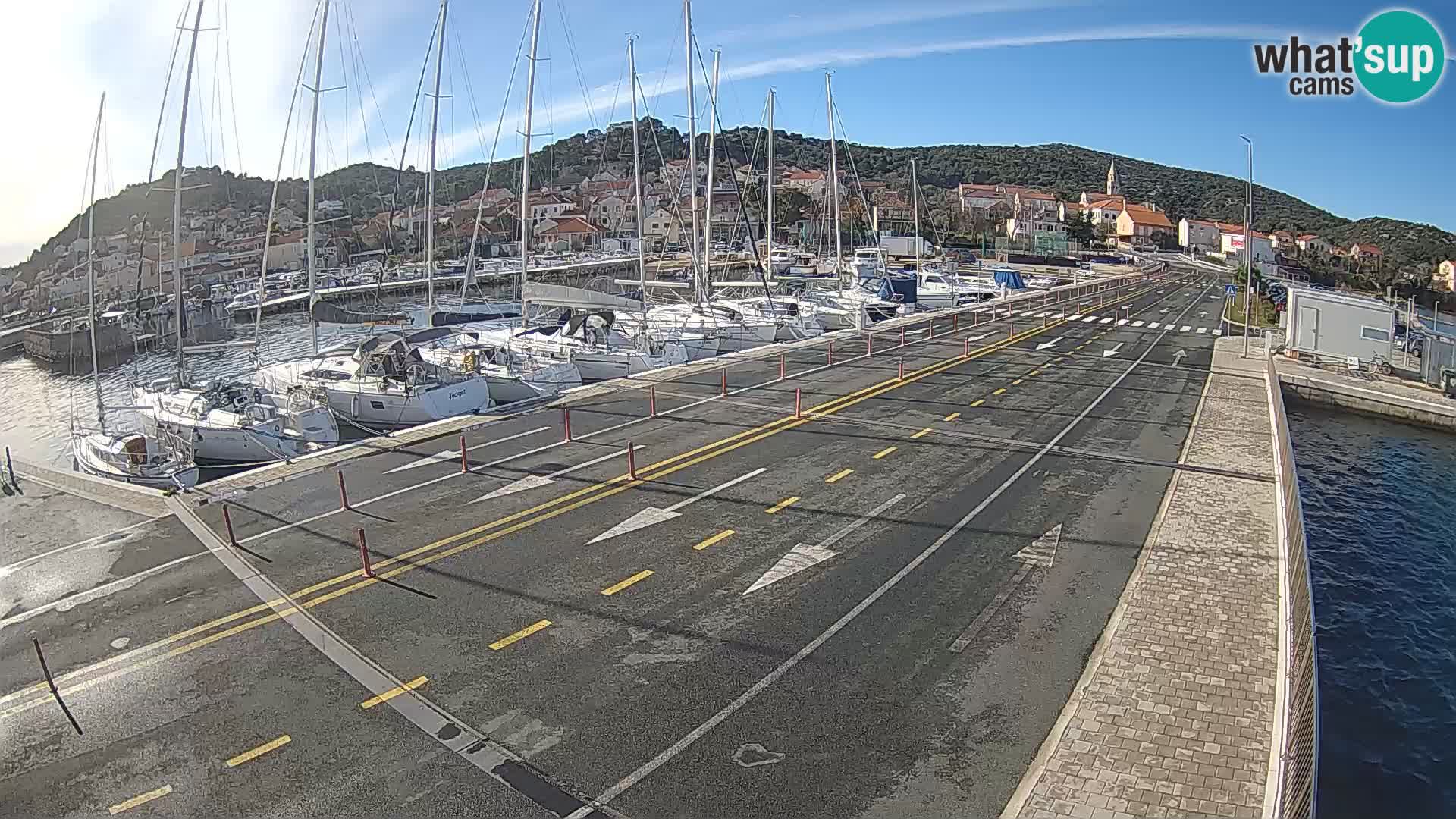 Dalmacija Trajekt Tkon – spletne kamere Hrvaška