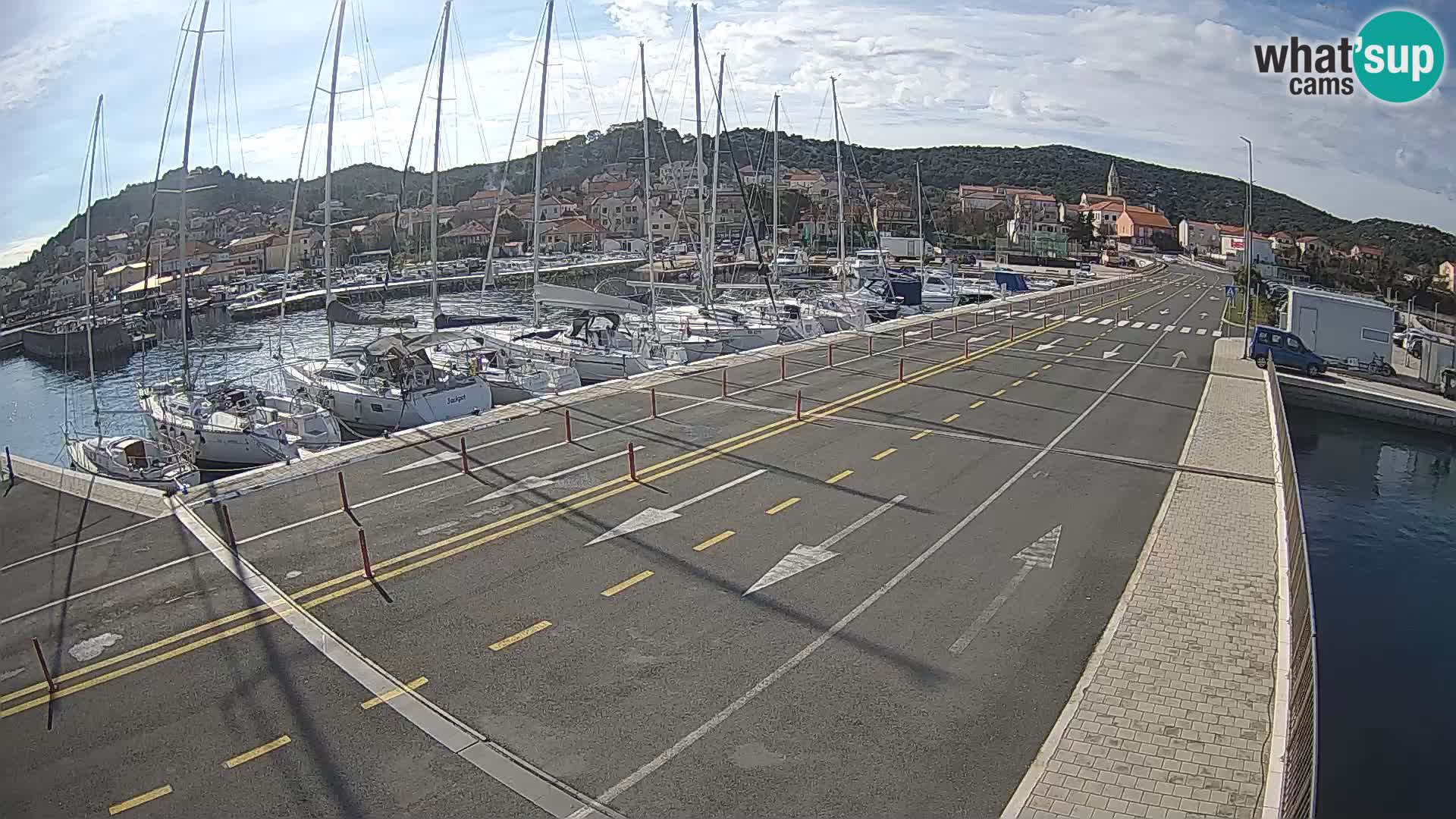 Dalmazia traghetto Tkon – webcam Croazia