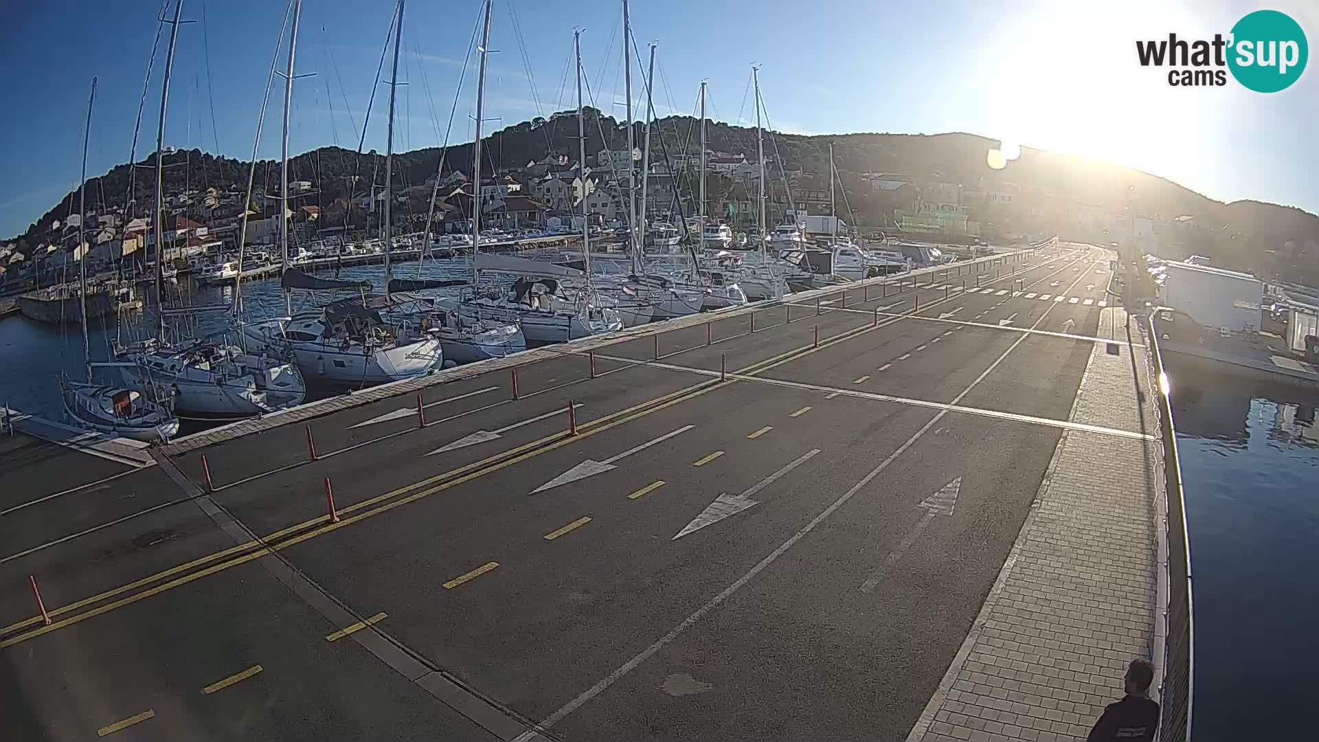 Dalmazia traghetto Tkon – webcam Croazia