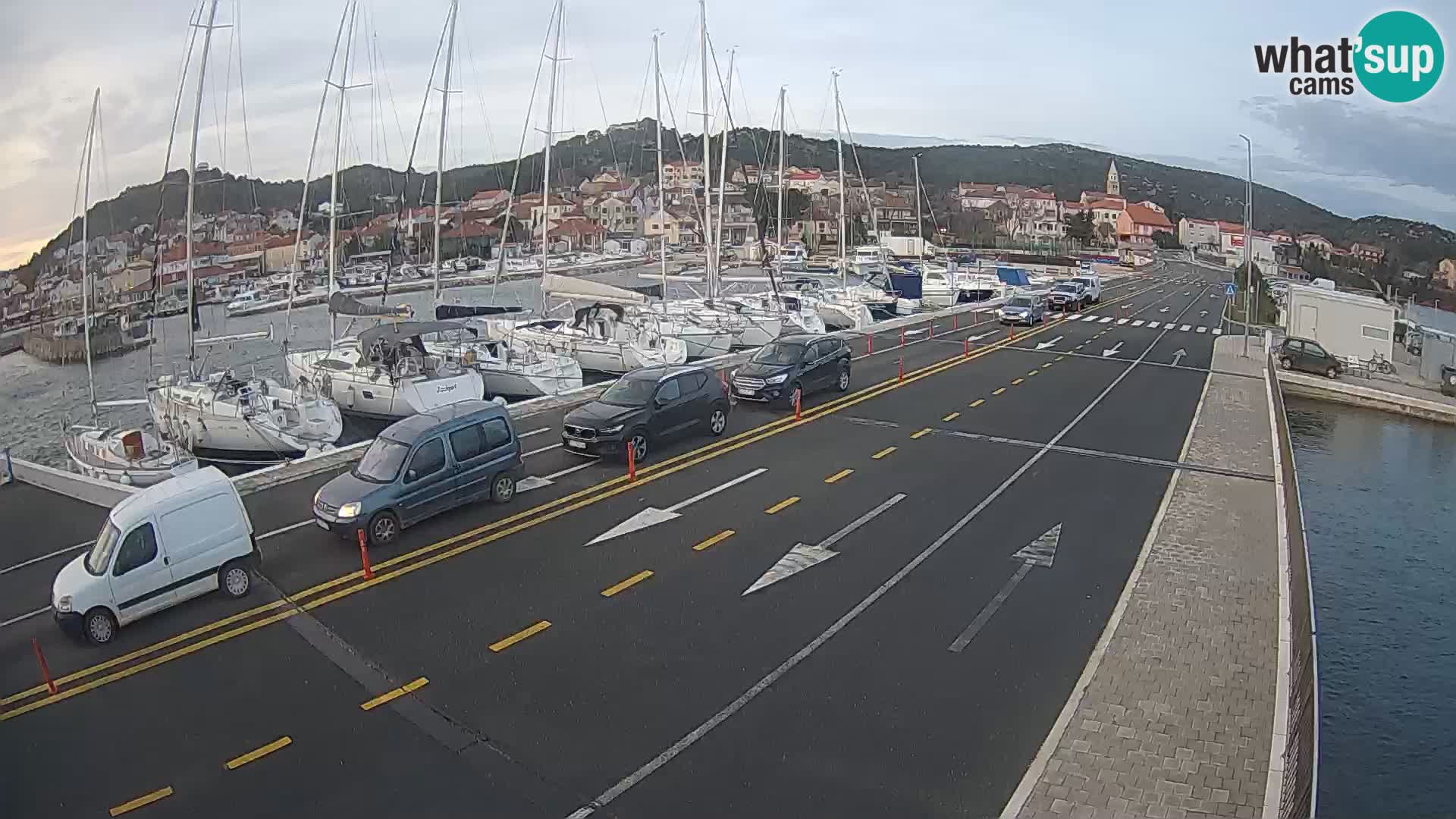 Dalmacia Tkon Transportar- webcams Croacia