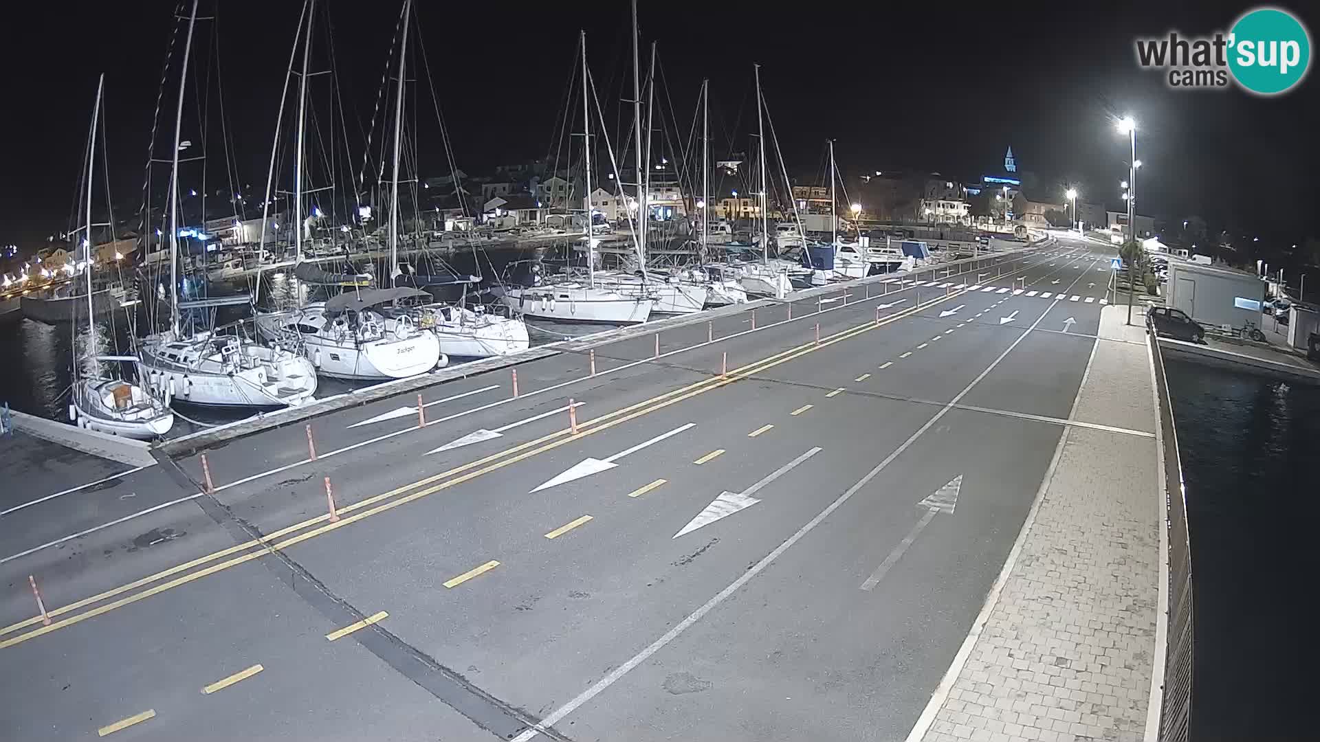 Dalmacia Tkon Transportar- webcams Croacia