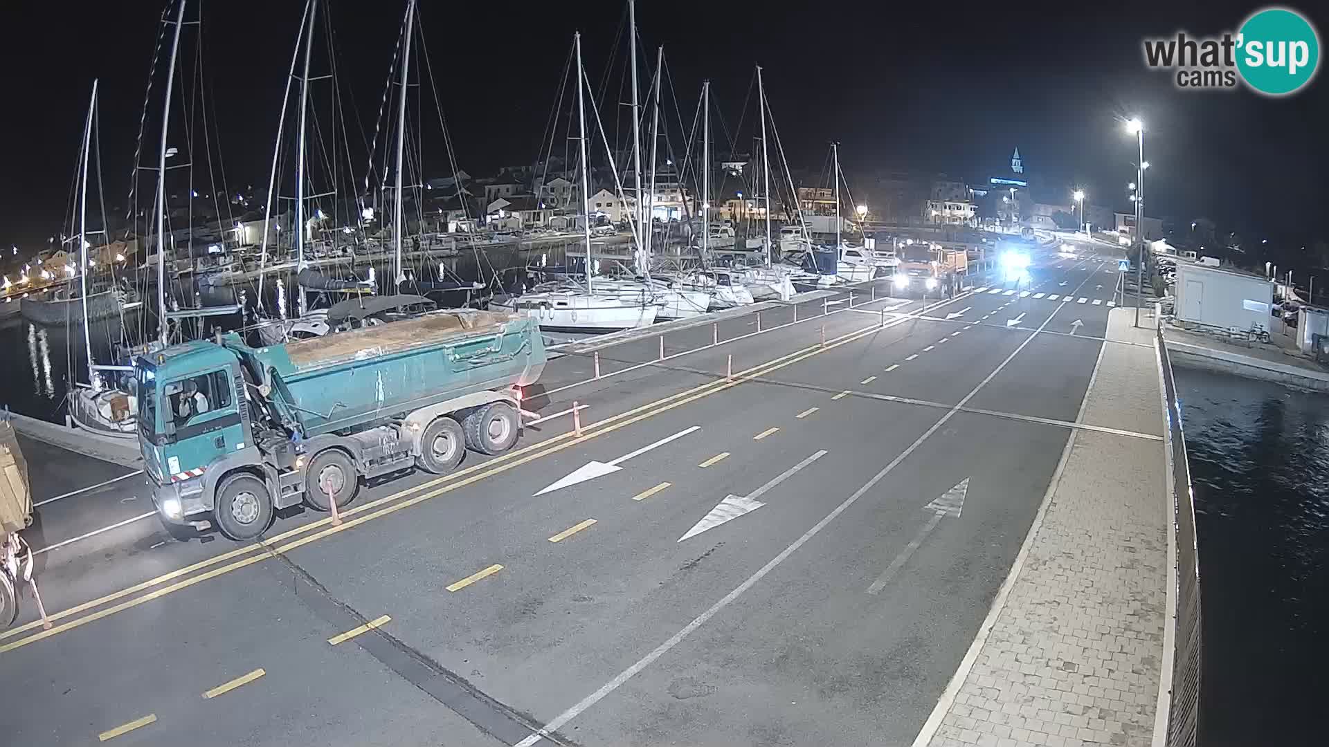 Dalmazia traghetto Tkon – webcam Croazia